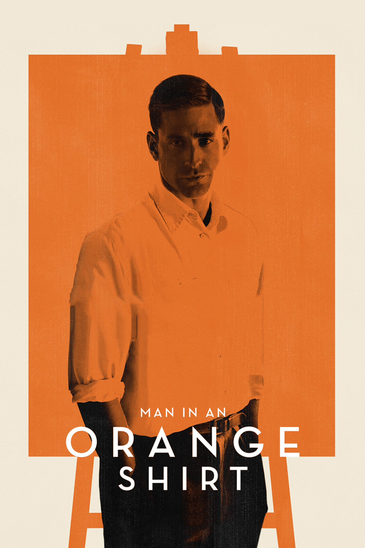 Pôster de Man in an Orange Shirt