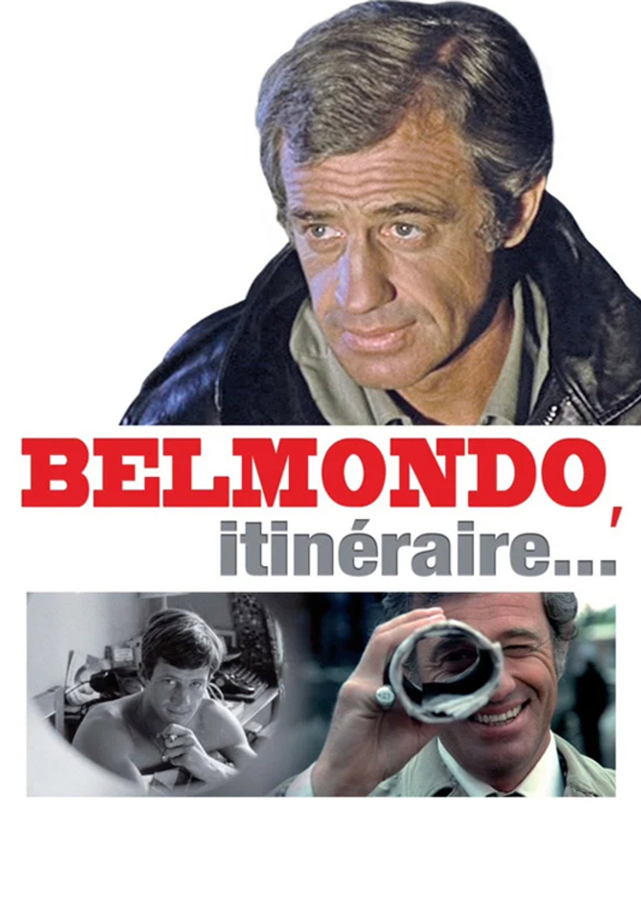 Pôster de Belmondo, itinéraire...