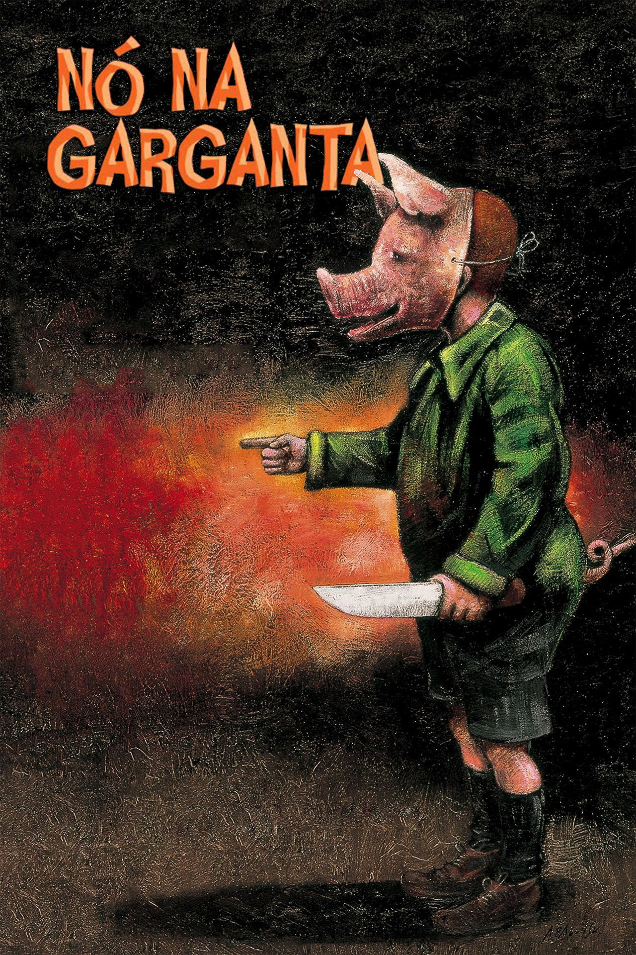 Pôster de Nó na Garganta