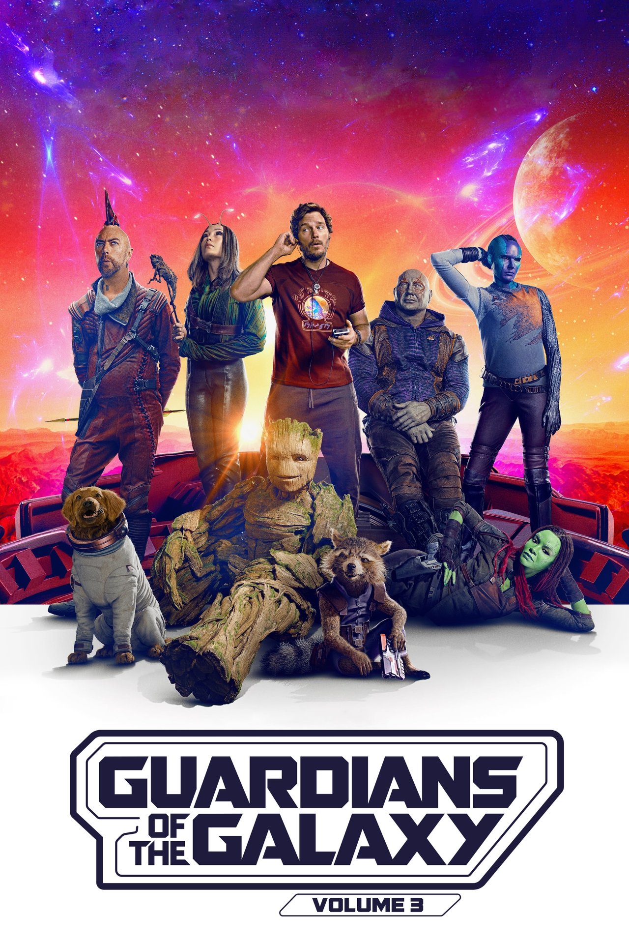 Pôster de Guardians of the Galaxy Vol. 3