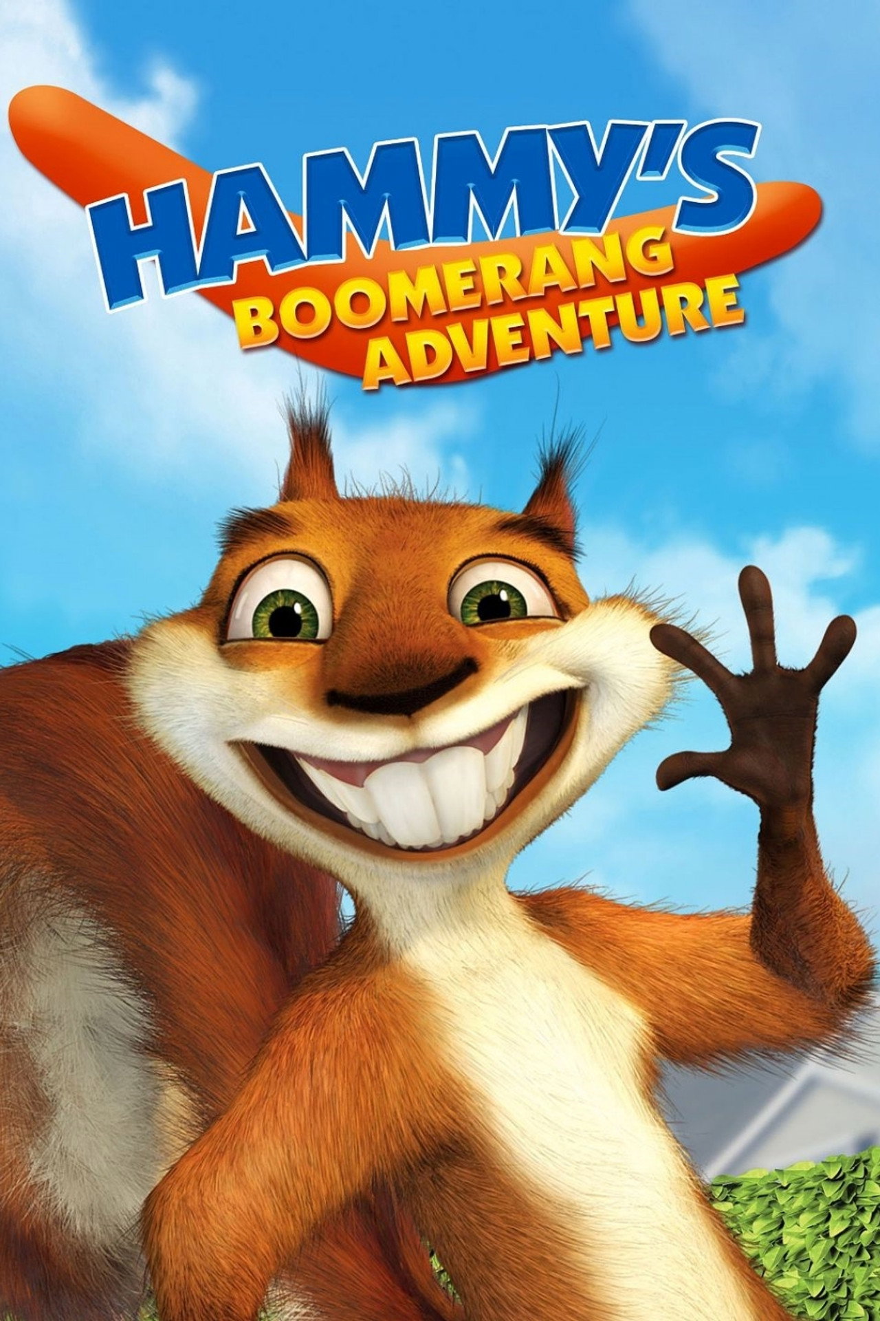 Pôster de A Aventura de Hammy com o Bumerangue
