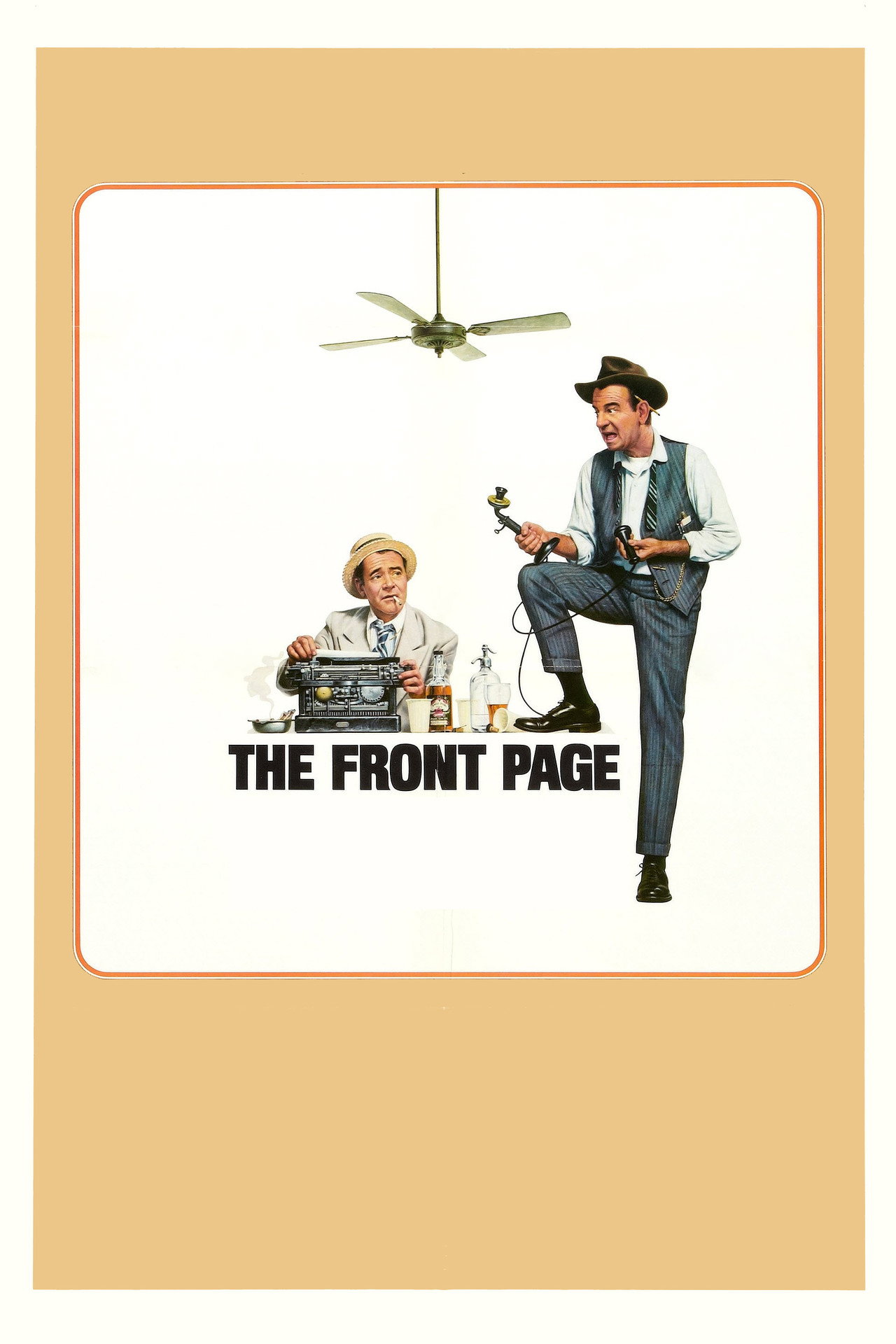 Pôster de The Front Page