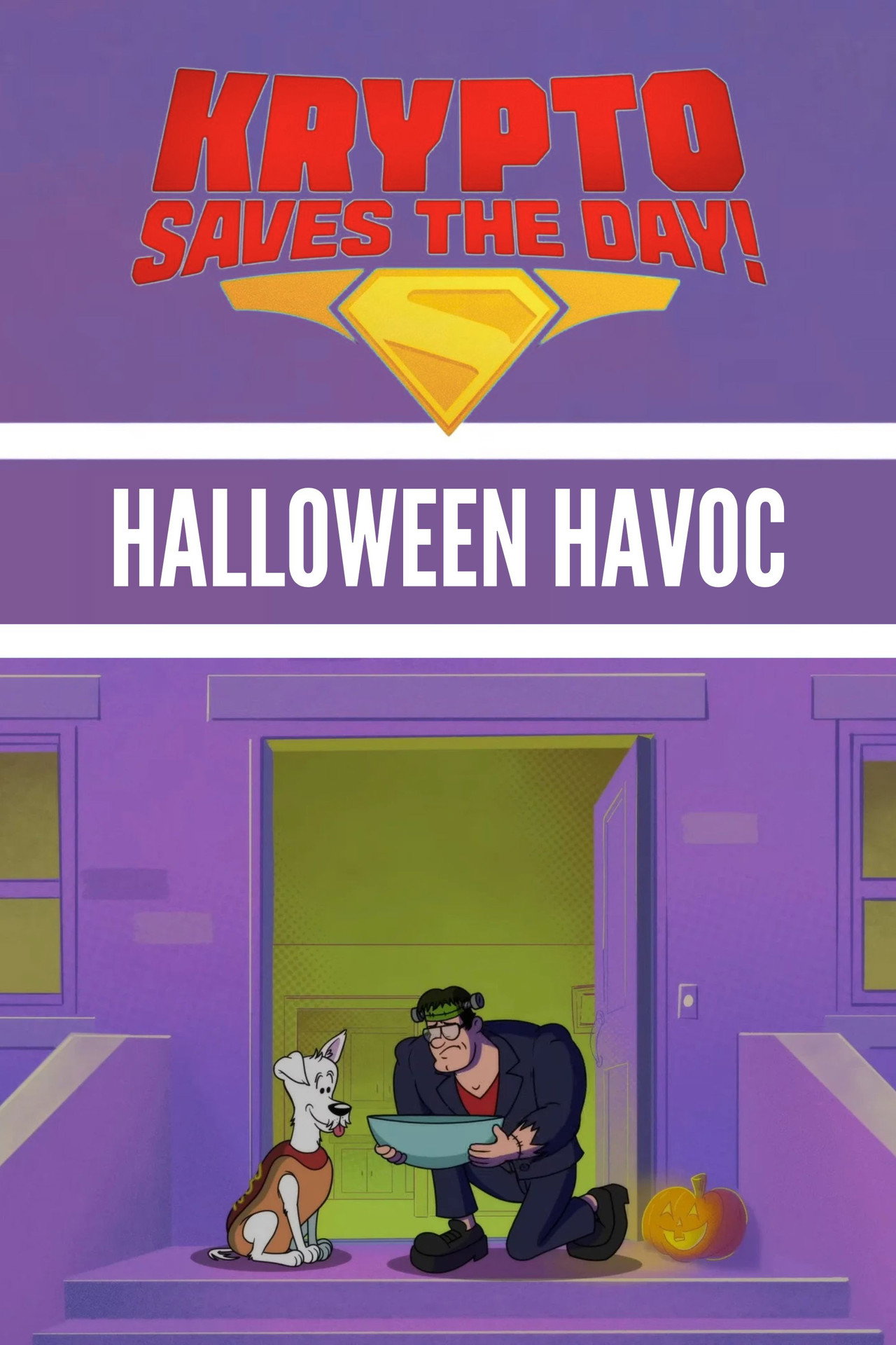 Pôster de Krypto Salva o Dia!: Caos do Dia das Bruxas