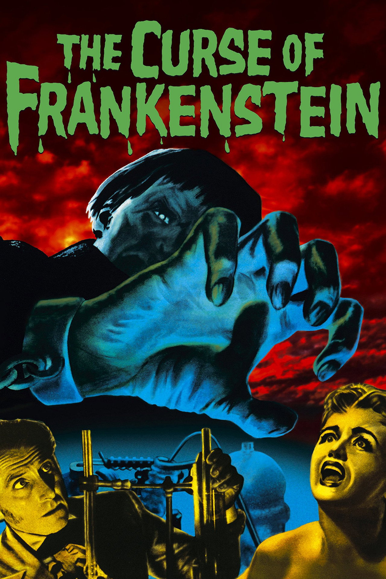Pôster de The Curse of Frankenstein