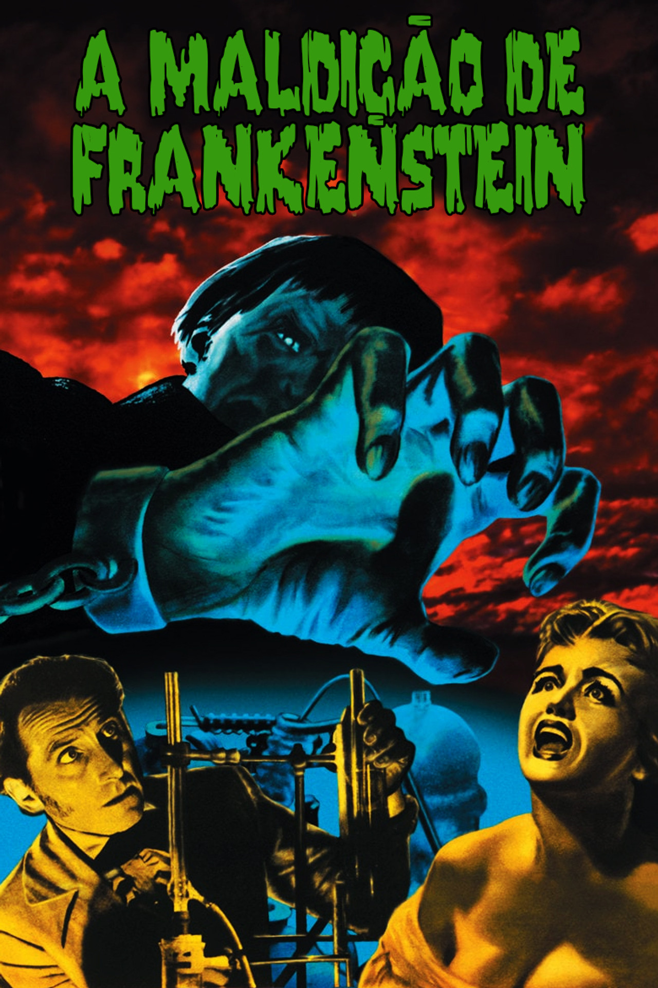 Pôster de A Maldição de Frankenstein