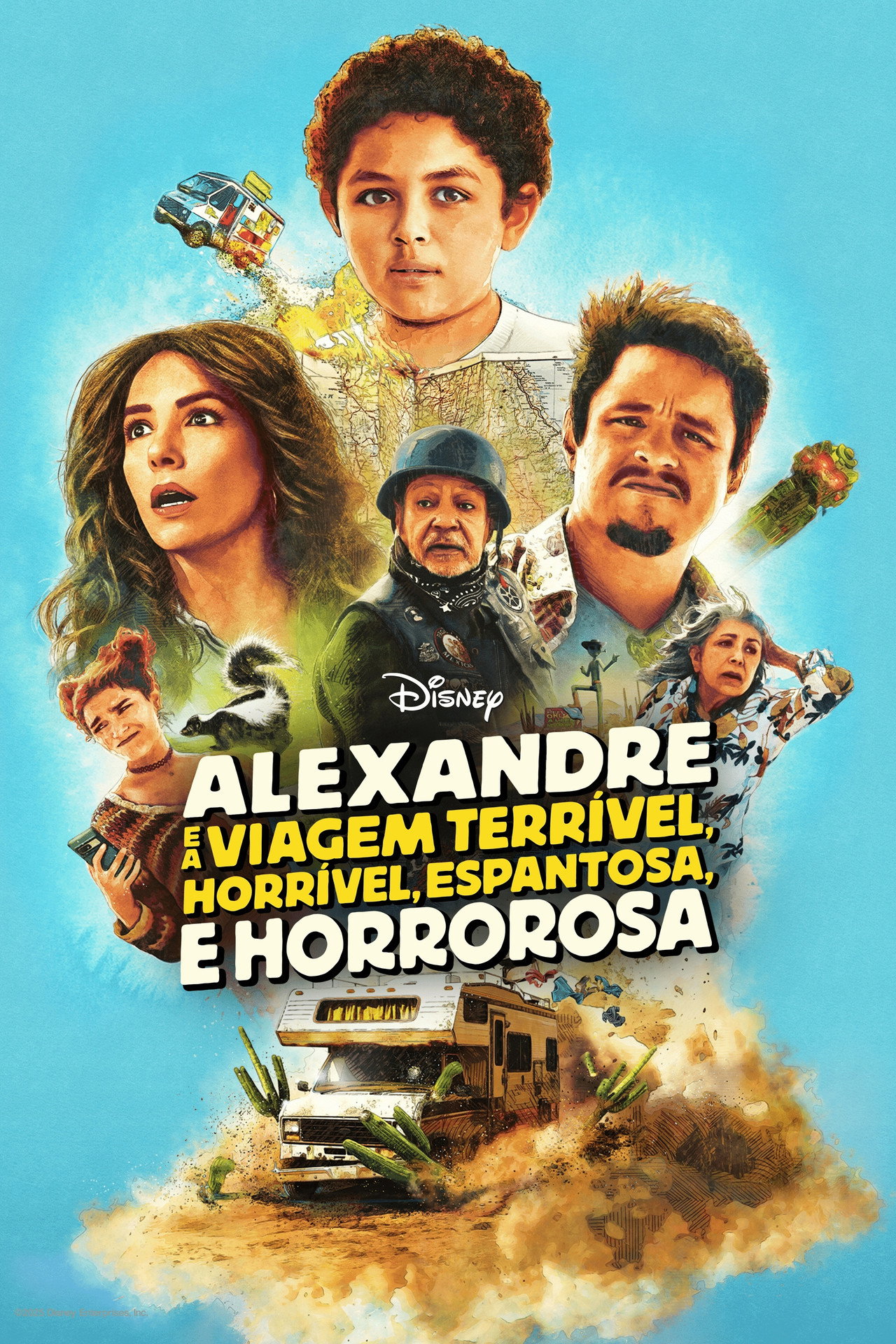 Pôster de Alexandre e a Viagem Terrível, Horrível, Espantosa e Horrorosa