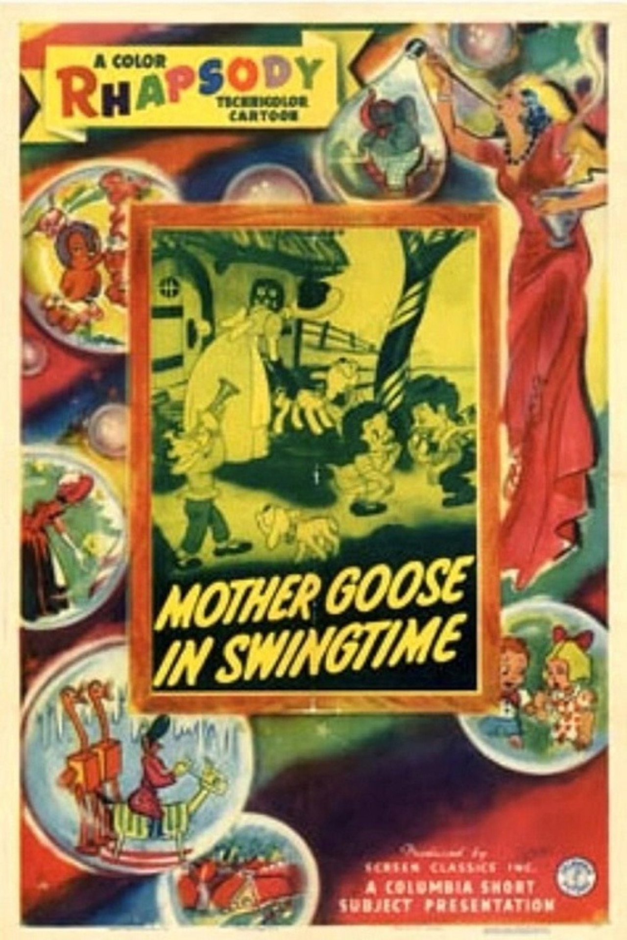 Pôster de Mamãe Ganso em Swingtime