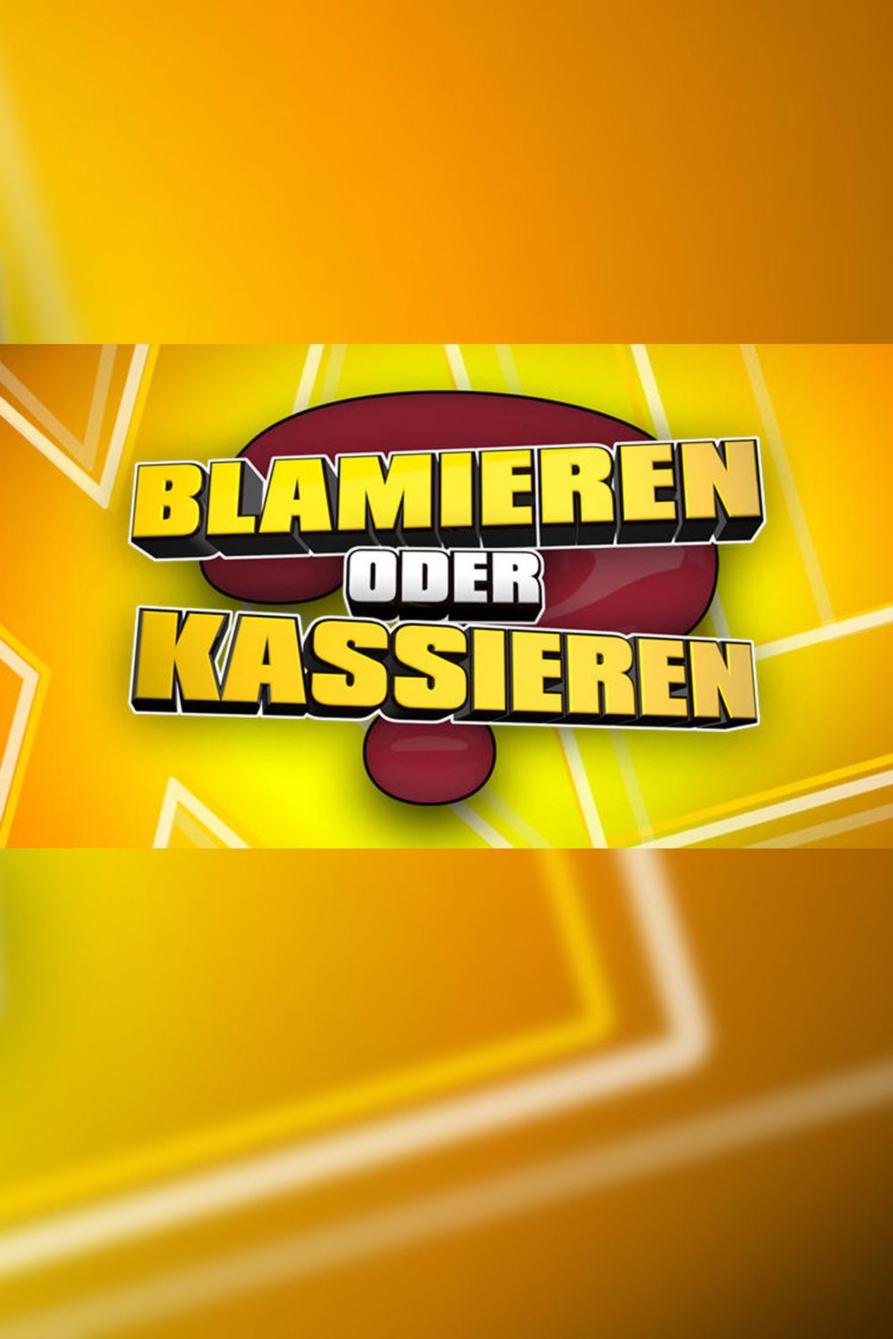 Pôster de Blamieren oder Kassieren XL