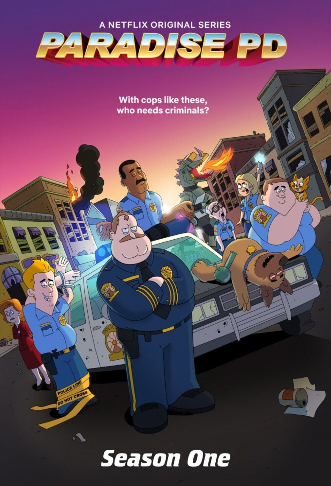 Pôster de Paradise Police
