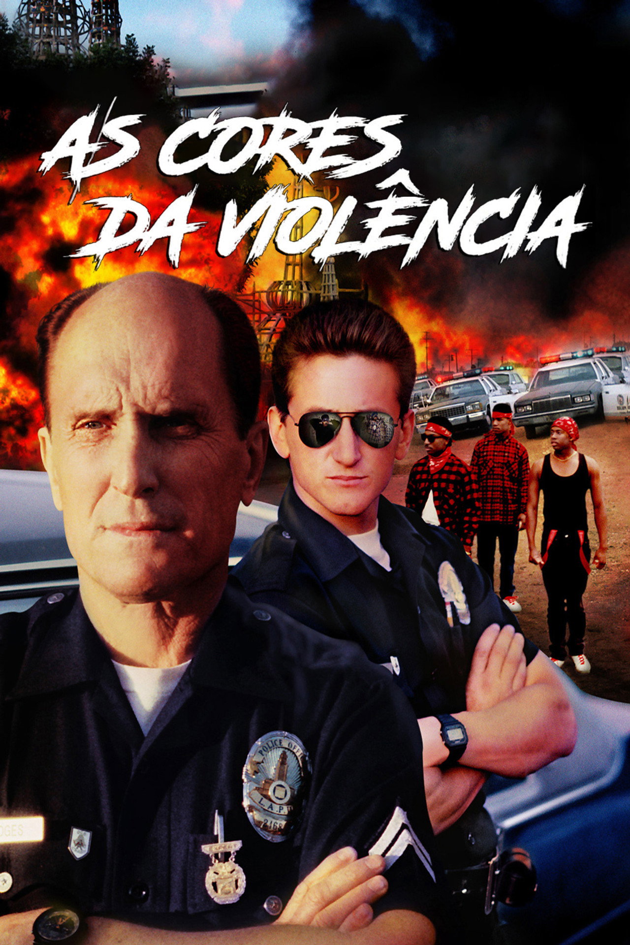 Pôster de As Cores da Violência