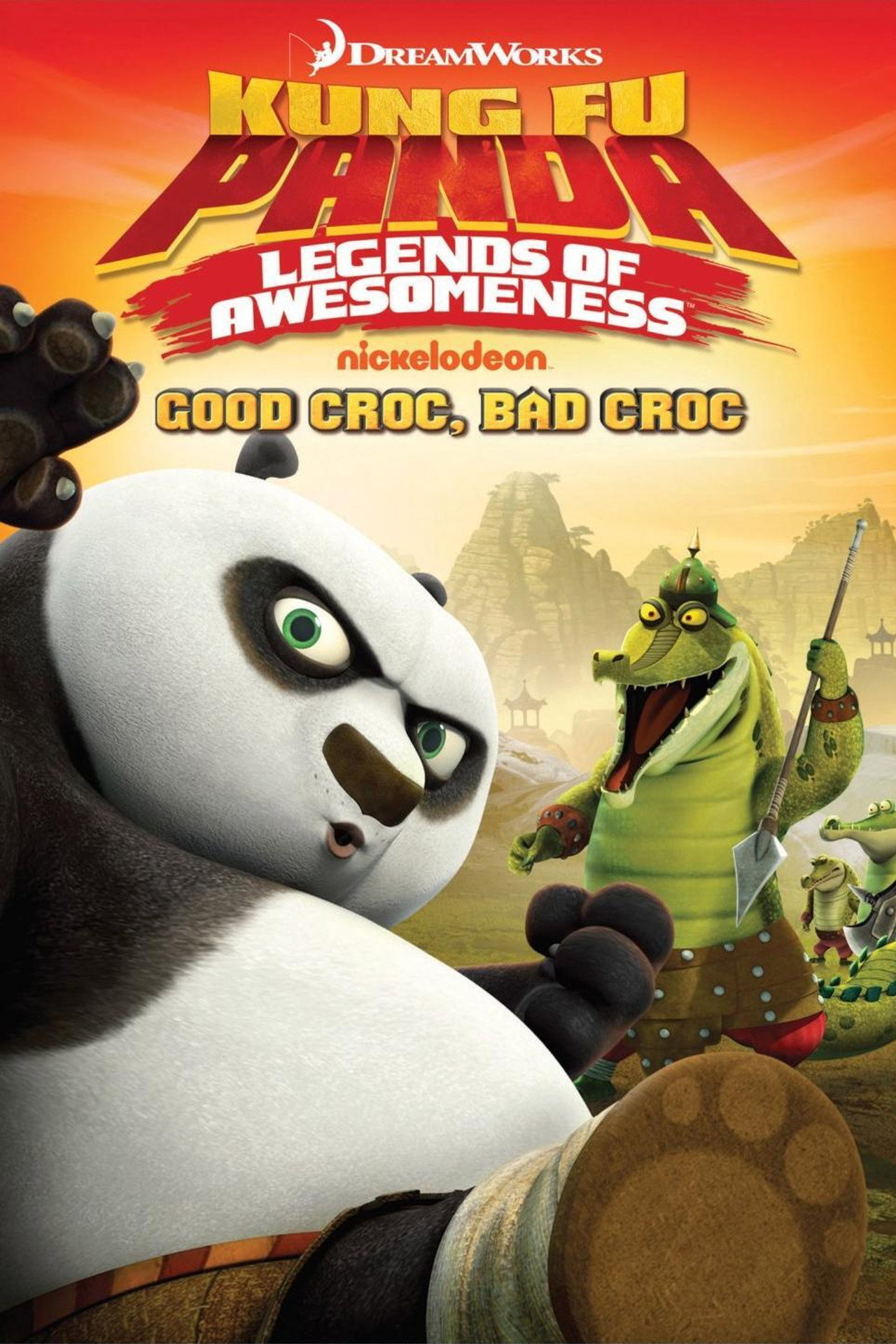 Pôster de Kung Fu Panda: Legends of Awesomeness - Good Croc, Bad Croc