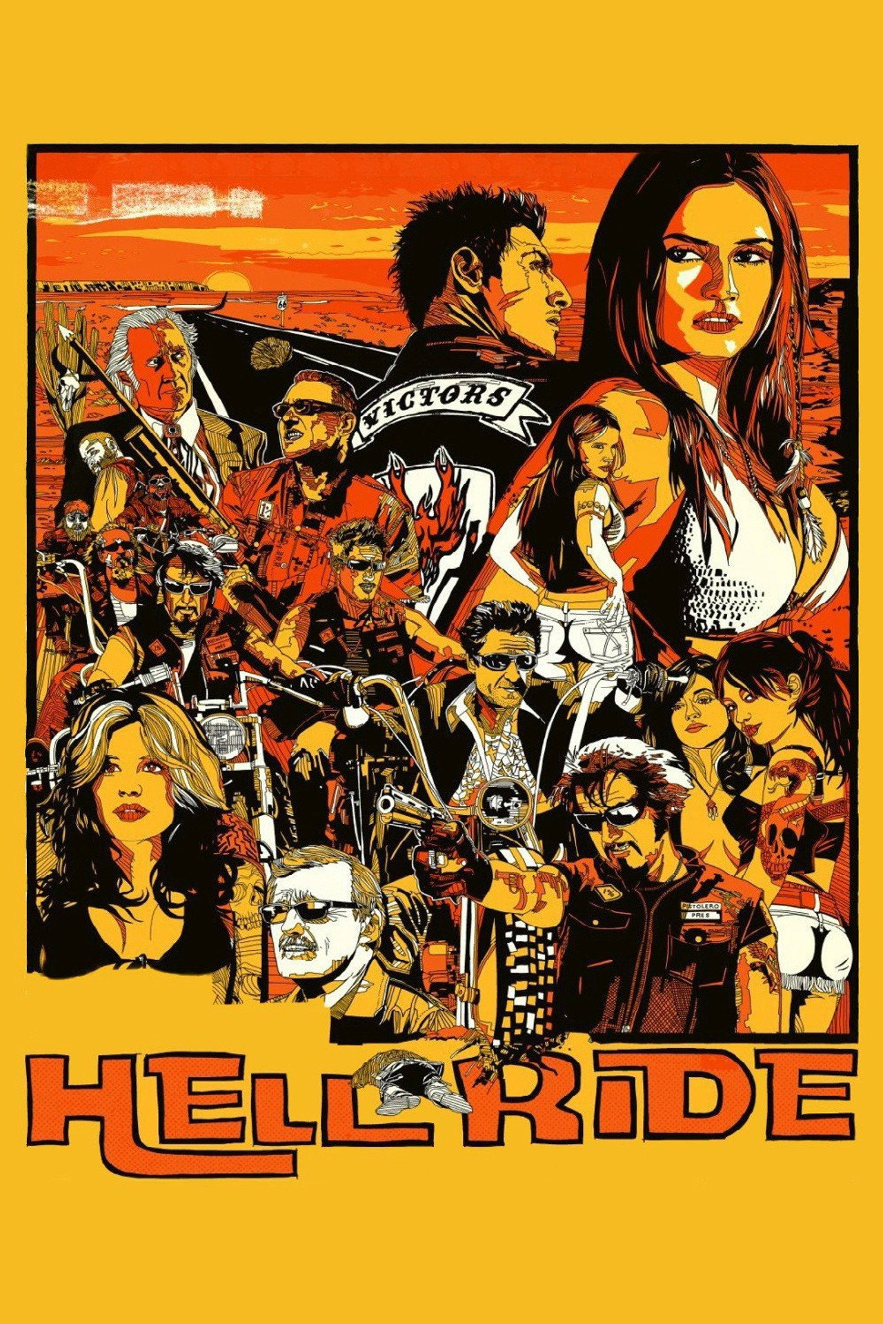 Pôster de Hell Ride