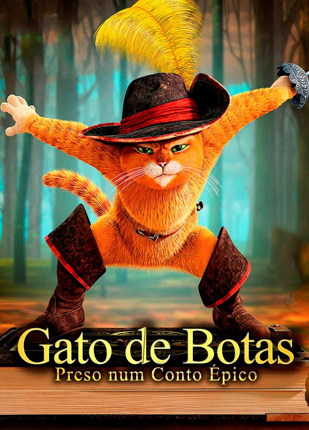 Pôster de Gato de Botas: Preso Num Conto Épico