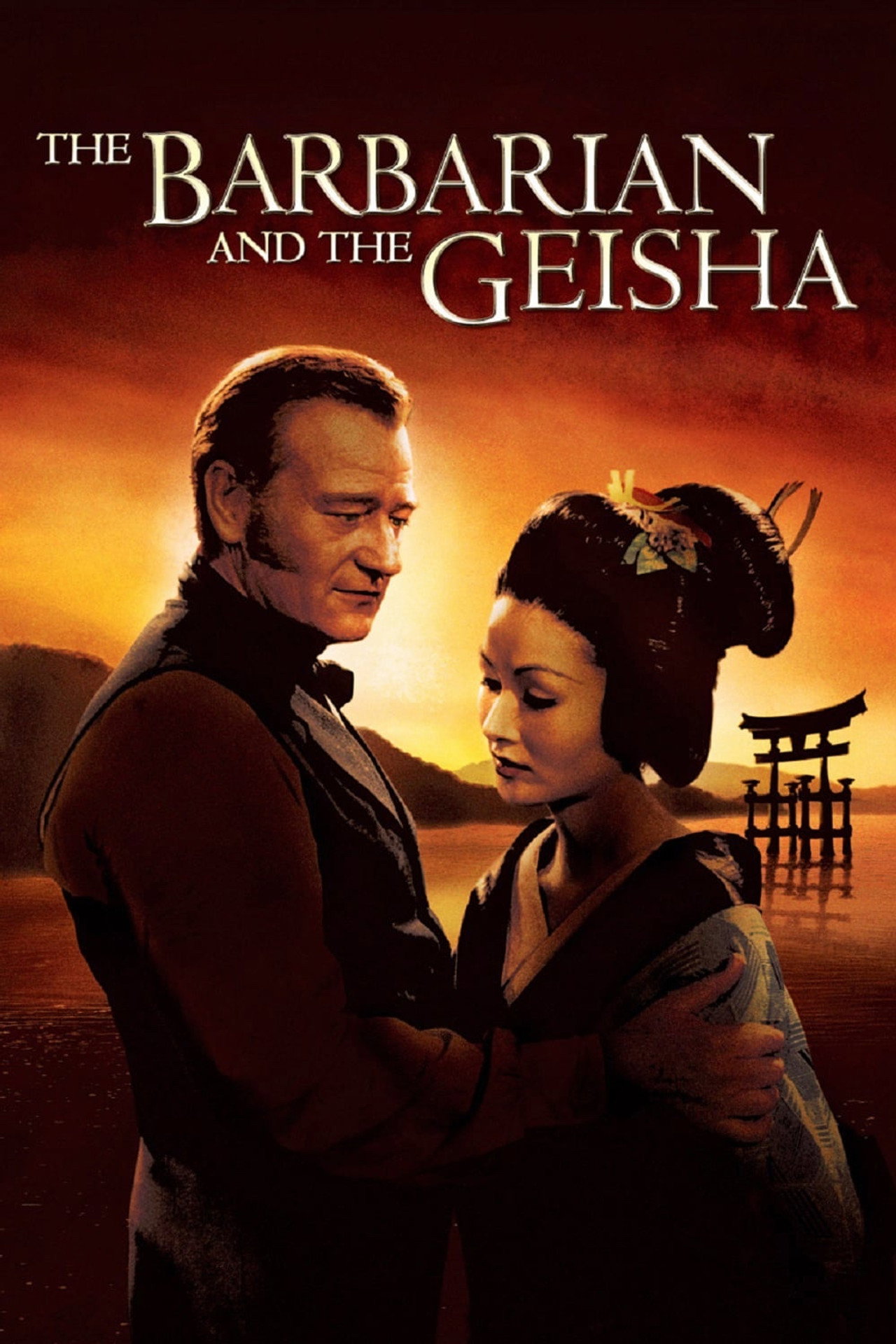 Pôster de O Bárbaro e a Geisha