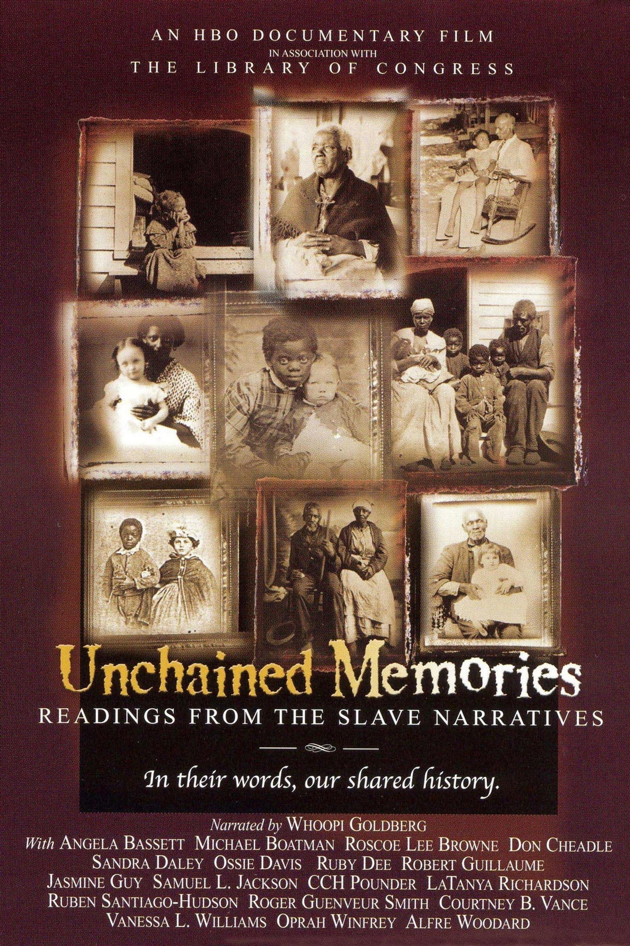 Pôster de Unchained Memories: Readings from the Slave Narratives