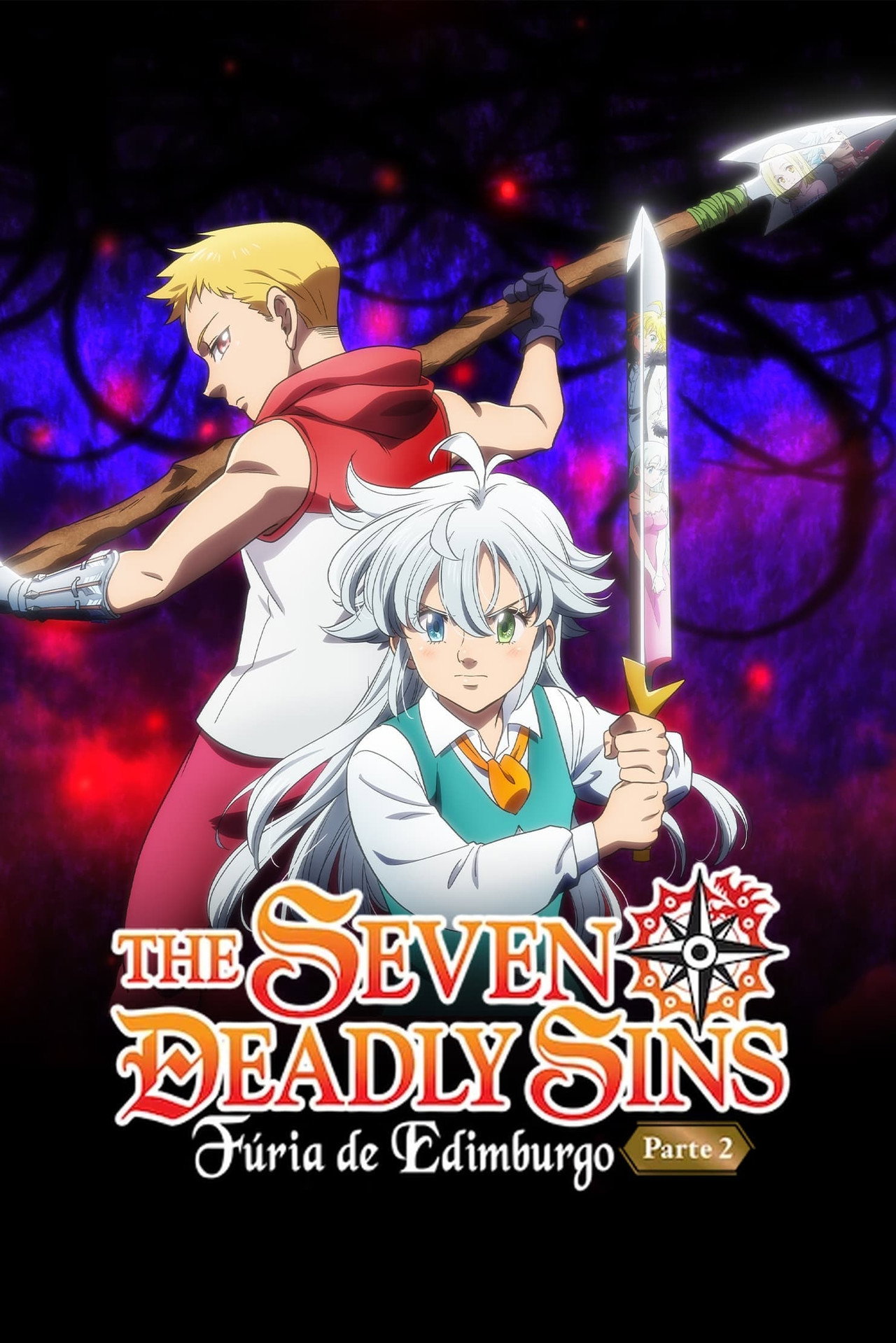 Pôster de The Seven Deadly Sins: Fúria de Edimburgo – Parte 2