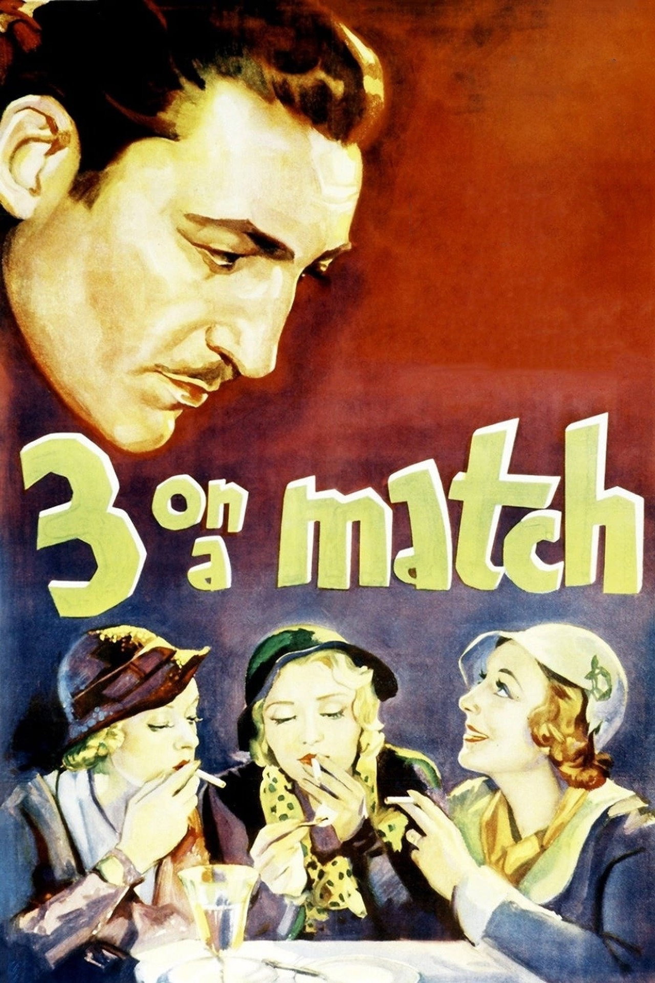 Pôster de Three on a Match