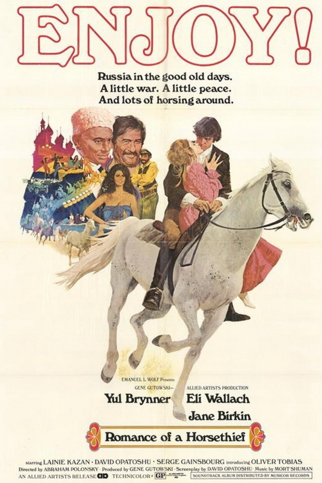 Pôster de Romance of a Horsethief