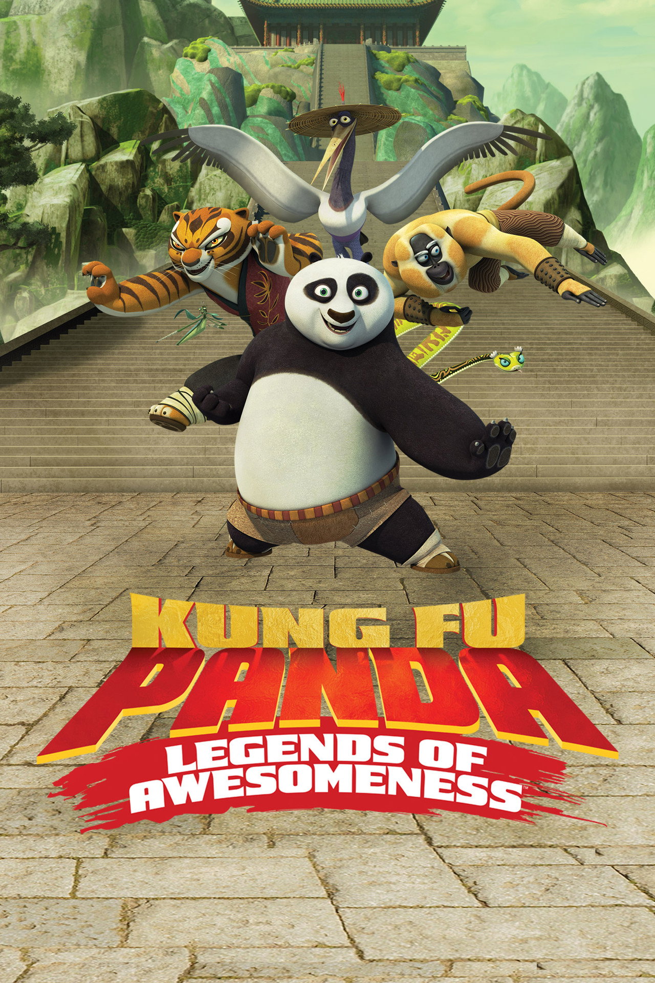 Pôster de Kung Fu Panda: Legends of Awesomeness