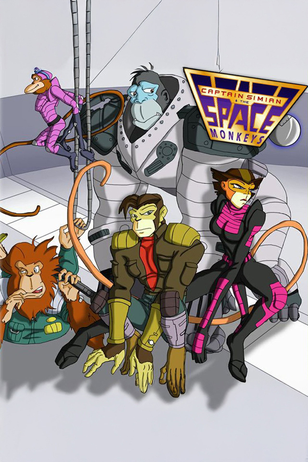 Pôster de Captain Simian & the Space Monkeys