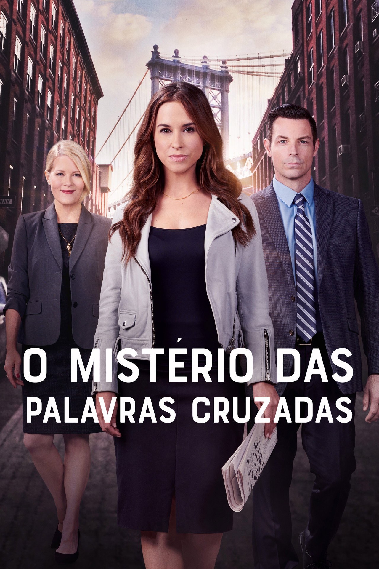 Pôster de O Mistério das Palavras Cruzadas: Um Enigma para Morrer