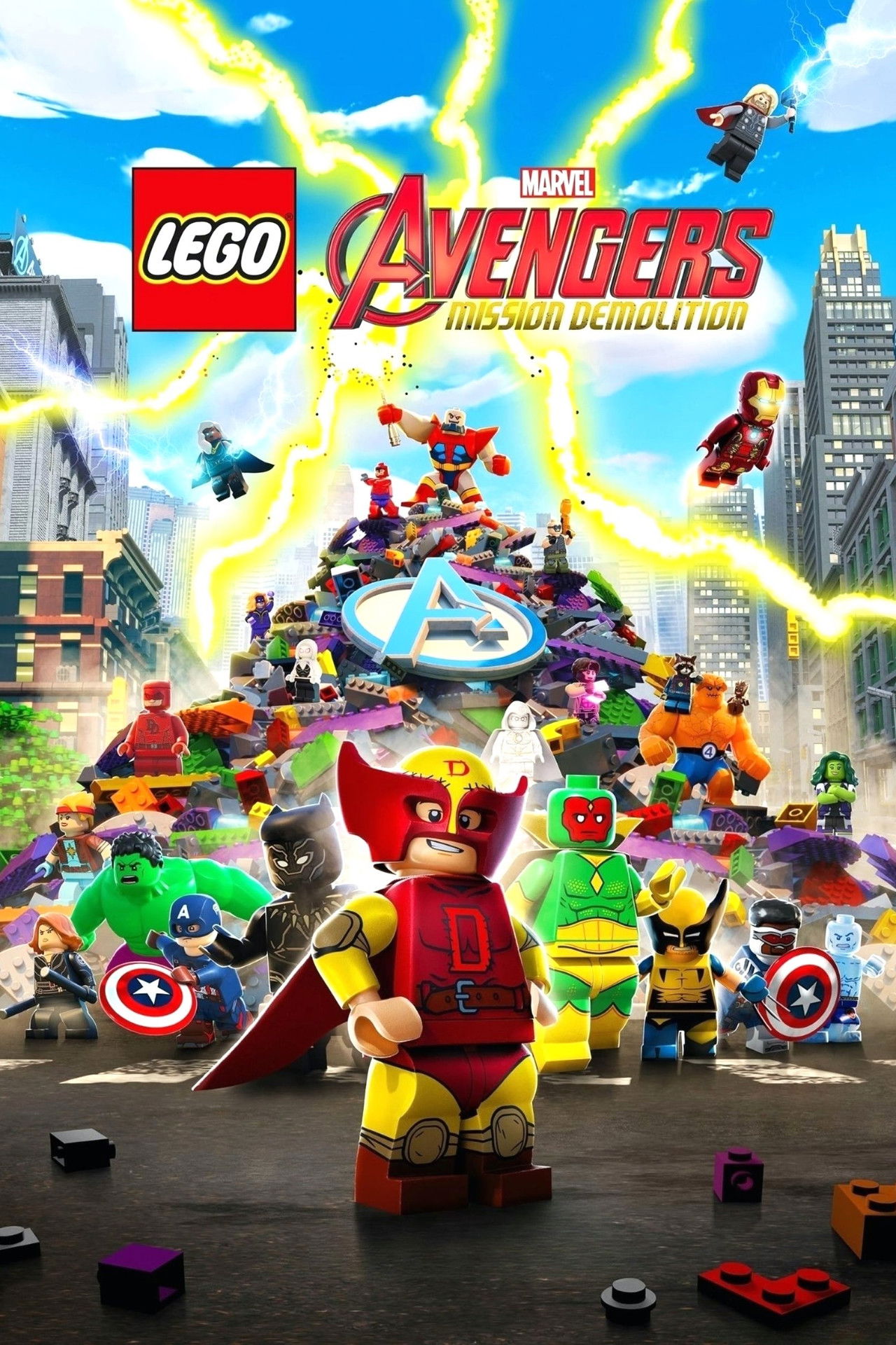 Pôster de LEGO Marvel Avengers: Mission Demolition