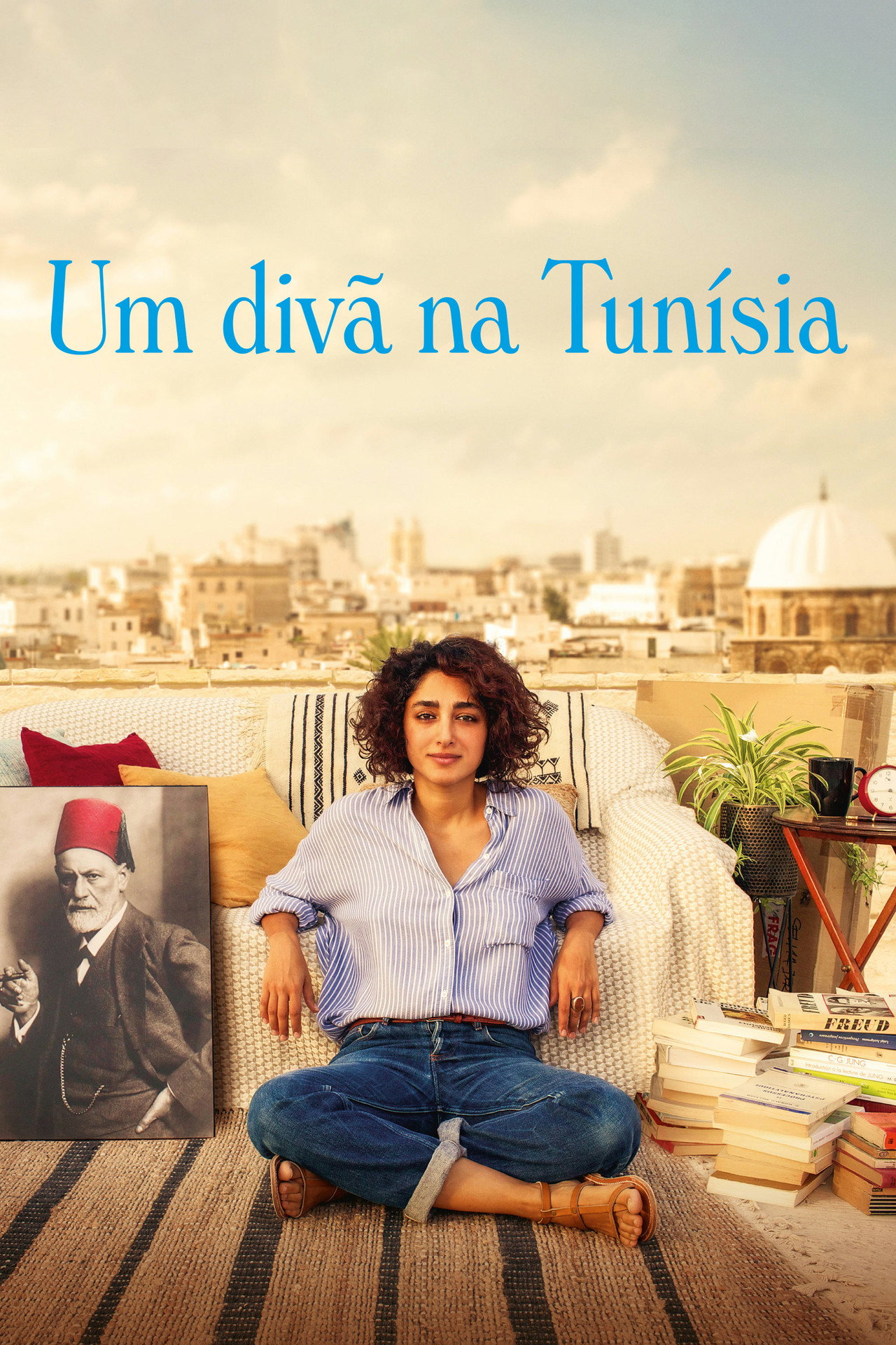 Pôster de Um Divã na Tunísia