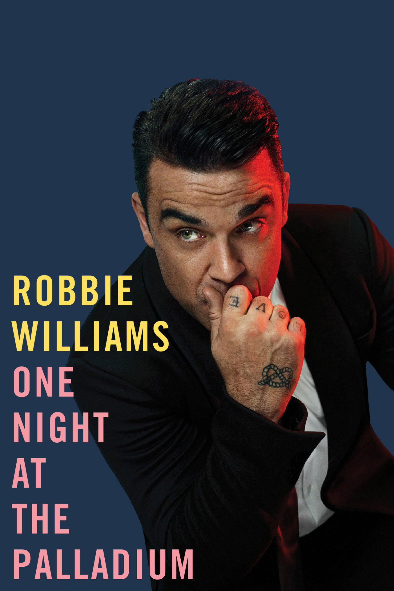 Pôster de Robbie Williams - One Night At the Palladium