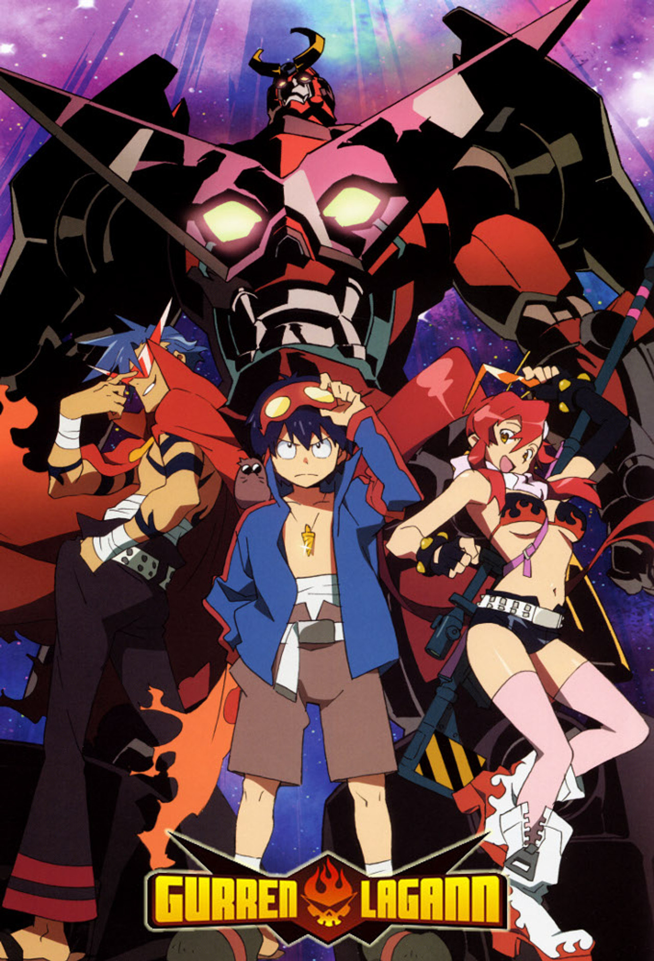 Pôster de Gurren Lagann