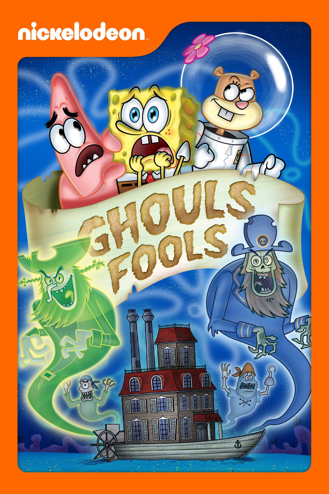 Pôster de SpongeBob SquarePants: Ghouls Fools