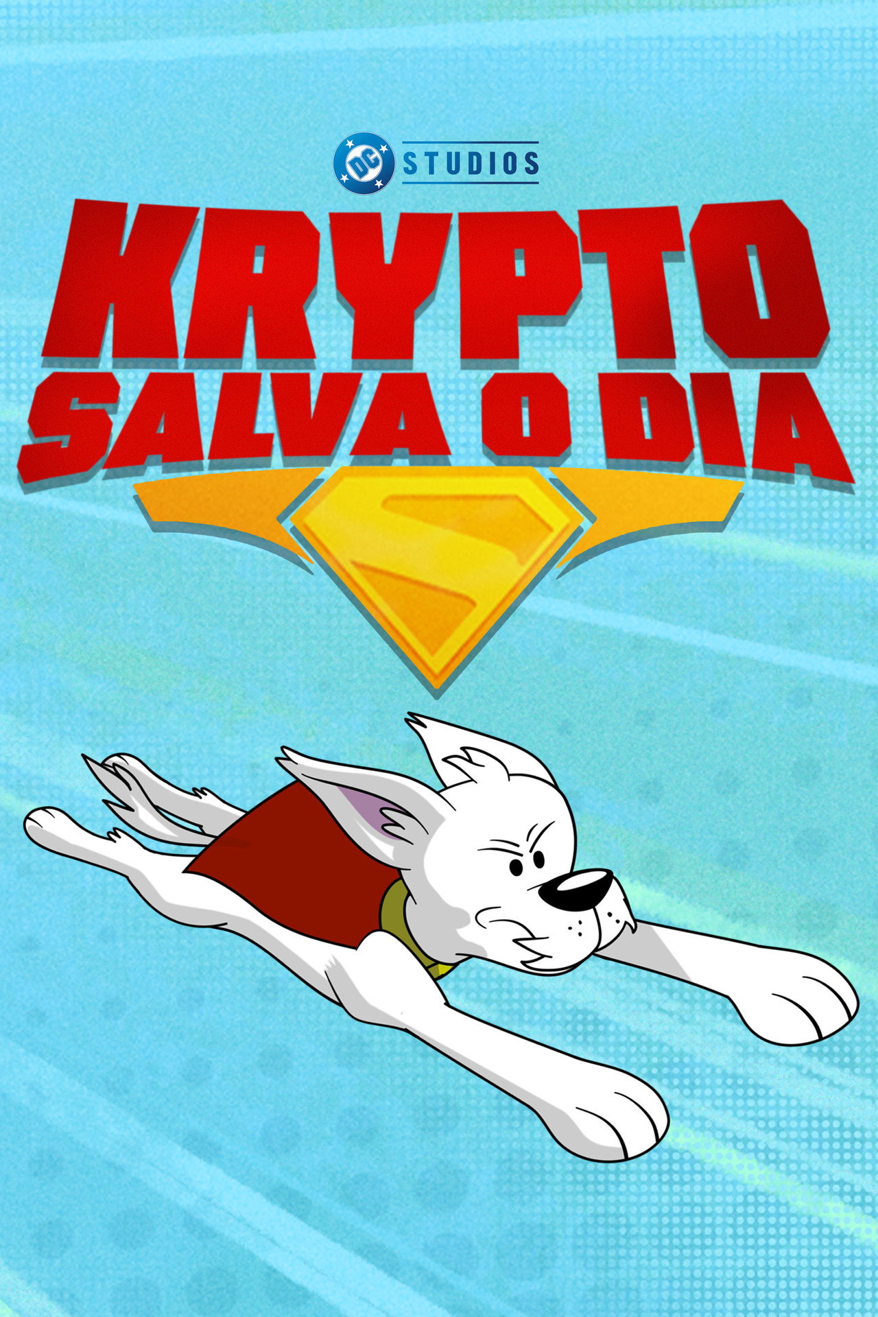 Pôster de Krypto Salva o Dia!: Confusão no Ônibus Escolar