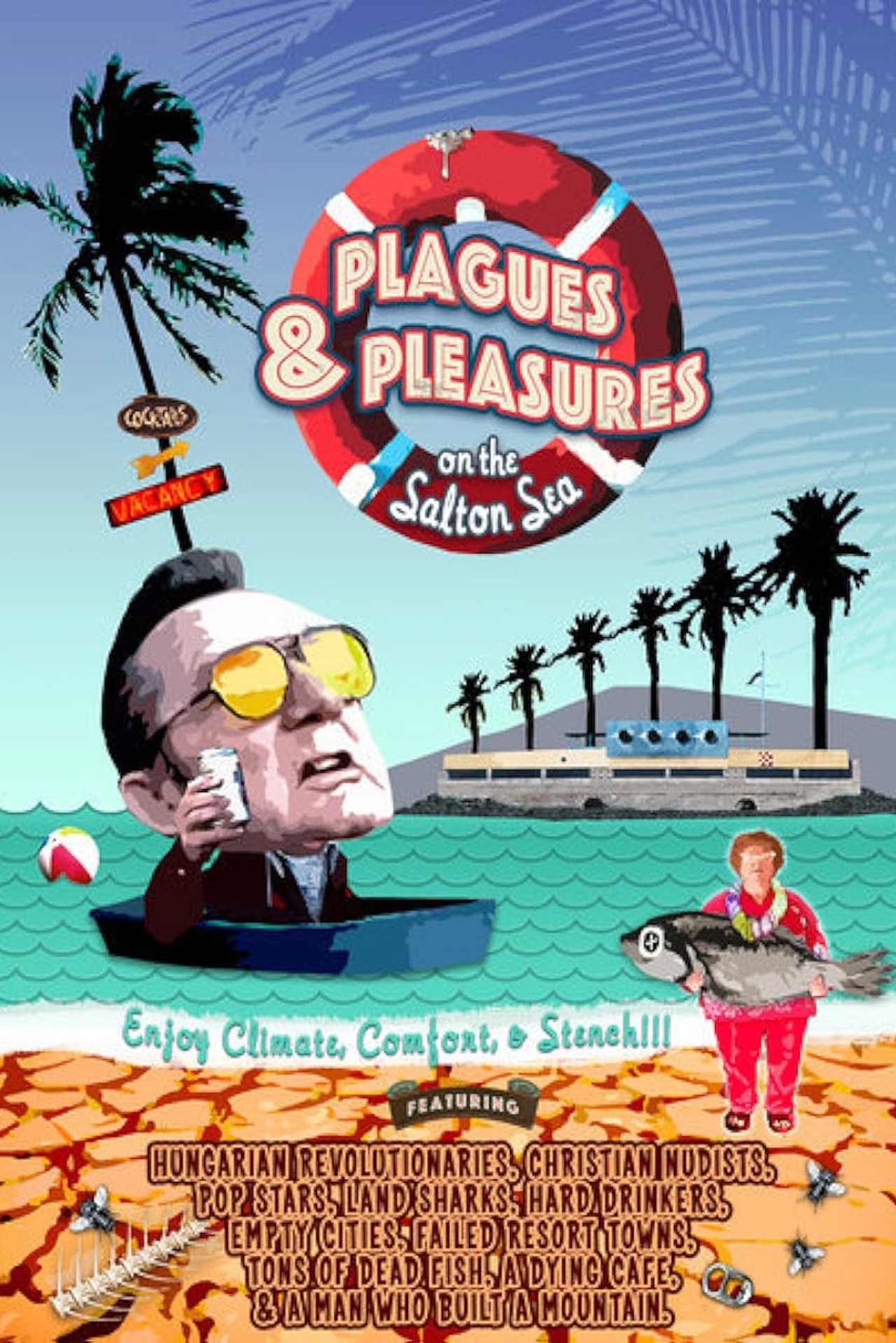 Pôster de Plagues and Pleasures on the Salton Sea