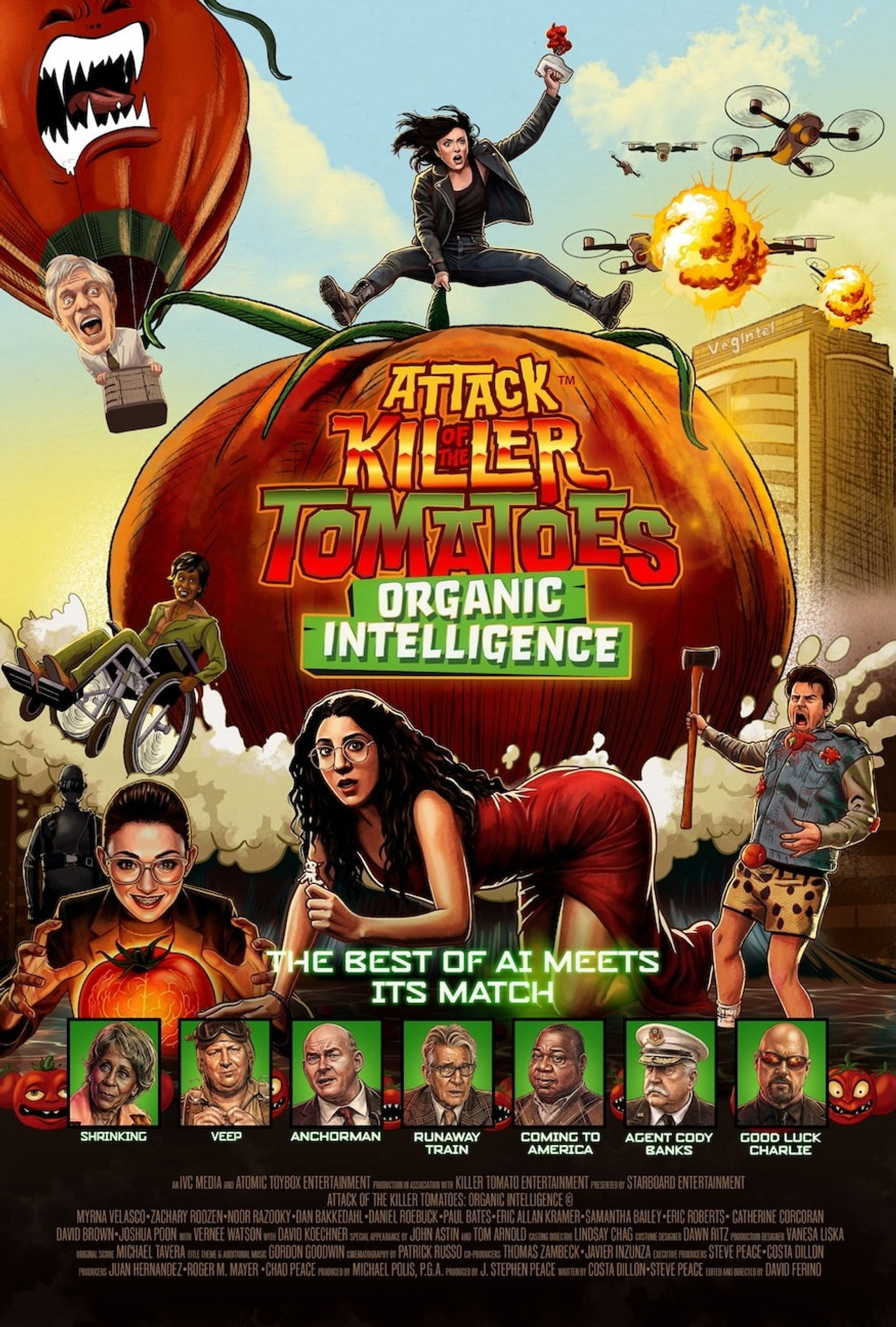 Pôster de Attack of the Killer Tomatoes: Organic Intelligence