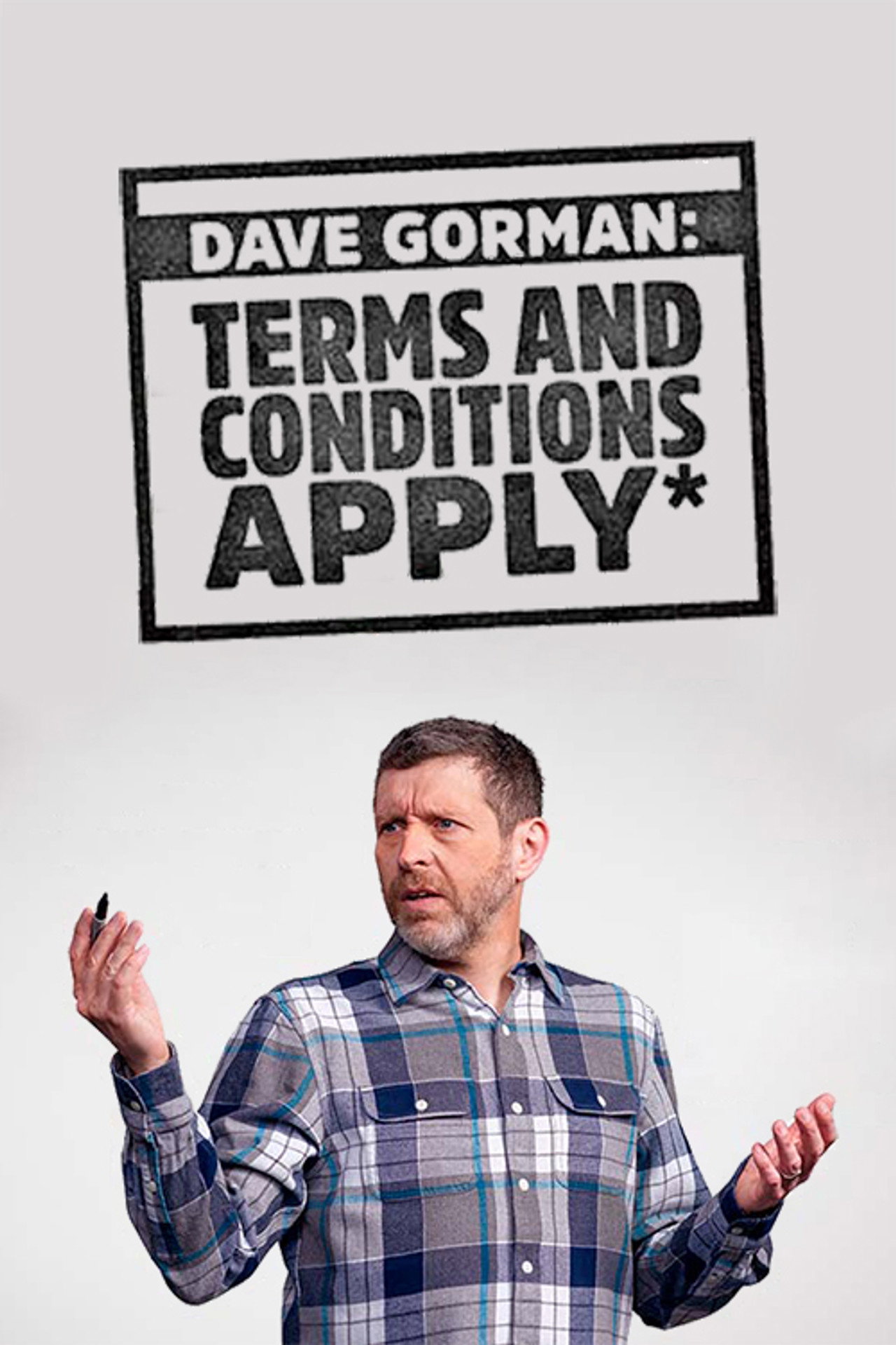 Pôster de Dave Gorman: Terms and Conditions Apply