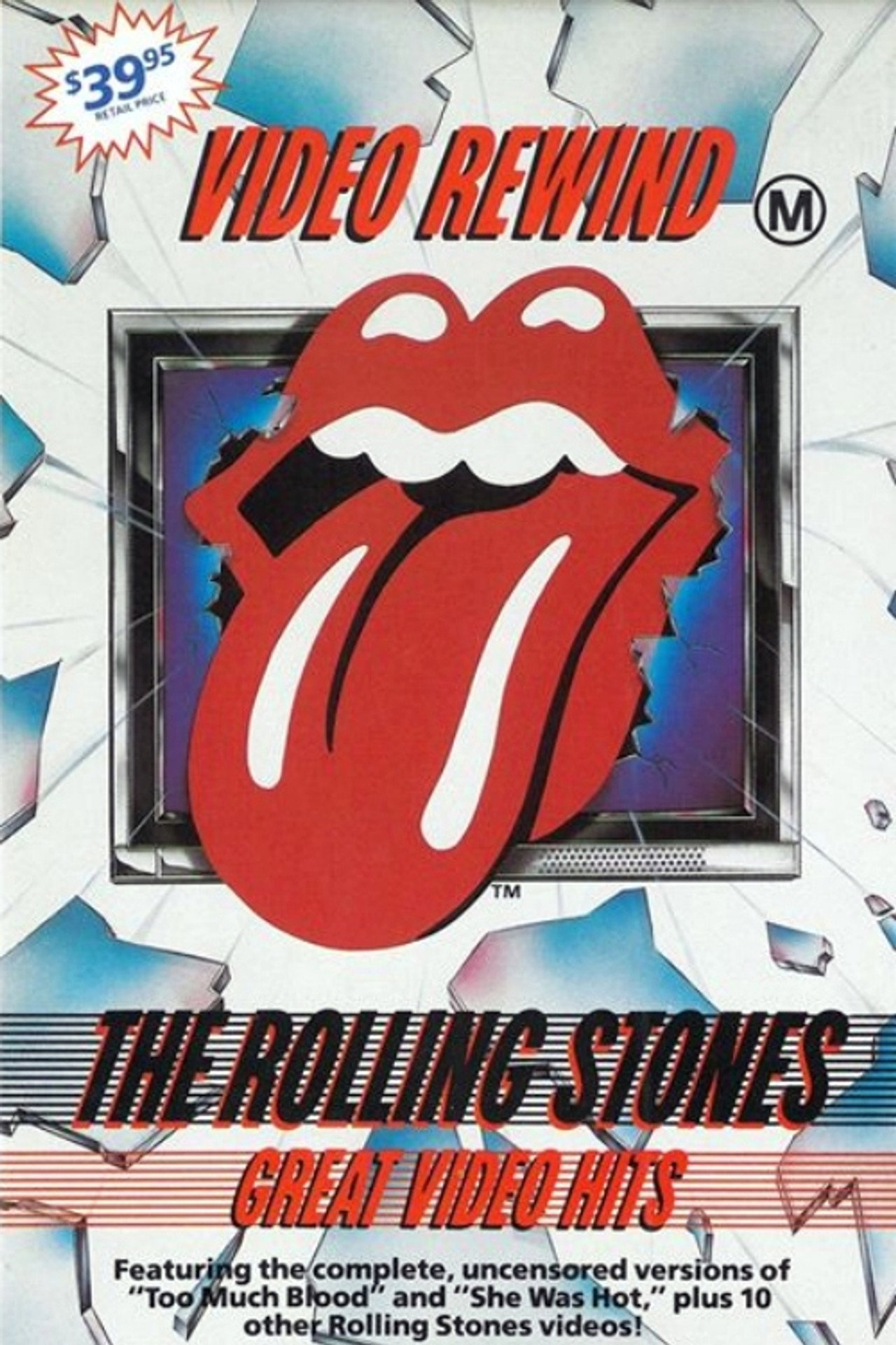 Pôster de Video Rewind: The Rolling Stones' Great Video Hits