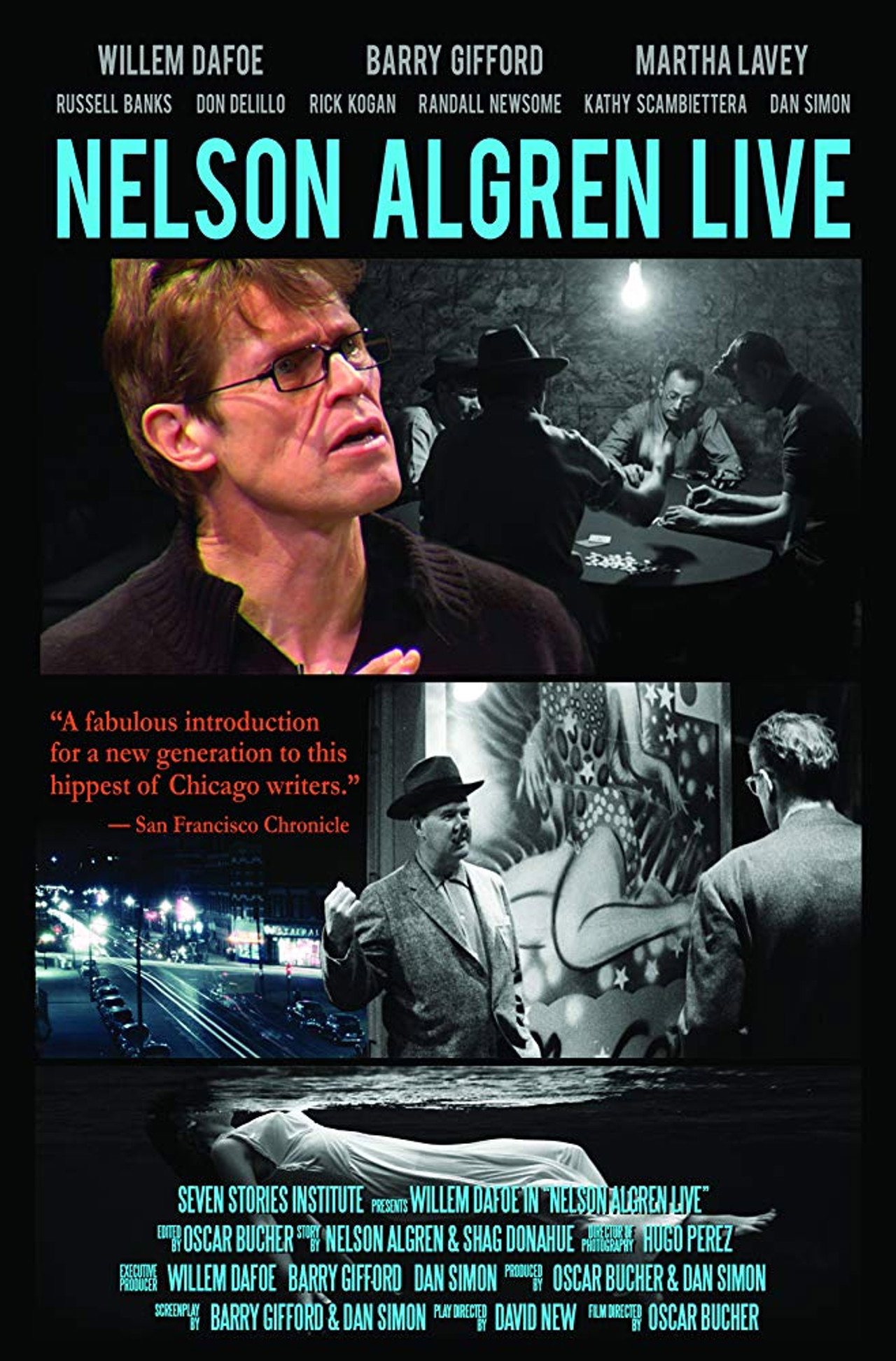 Pôster de Nelson Algren Live