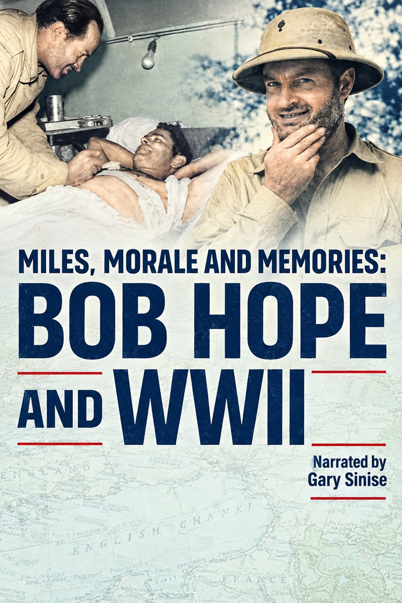 Pôster de Miles, Morale and Memories: Bob Hope and WWII