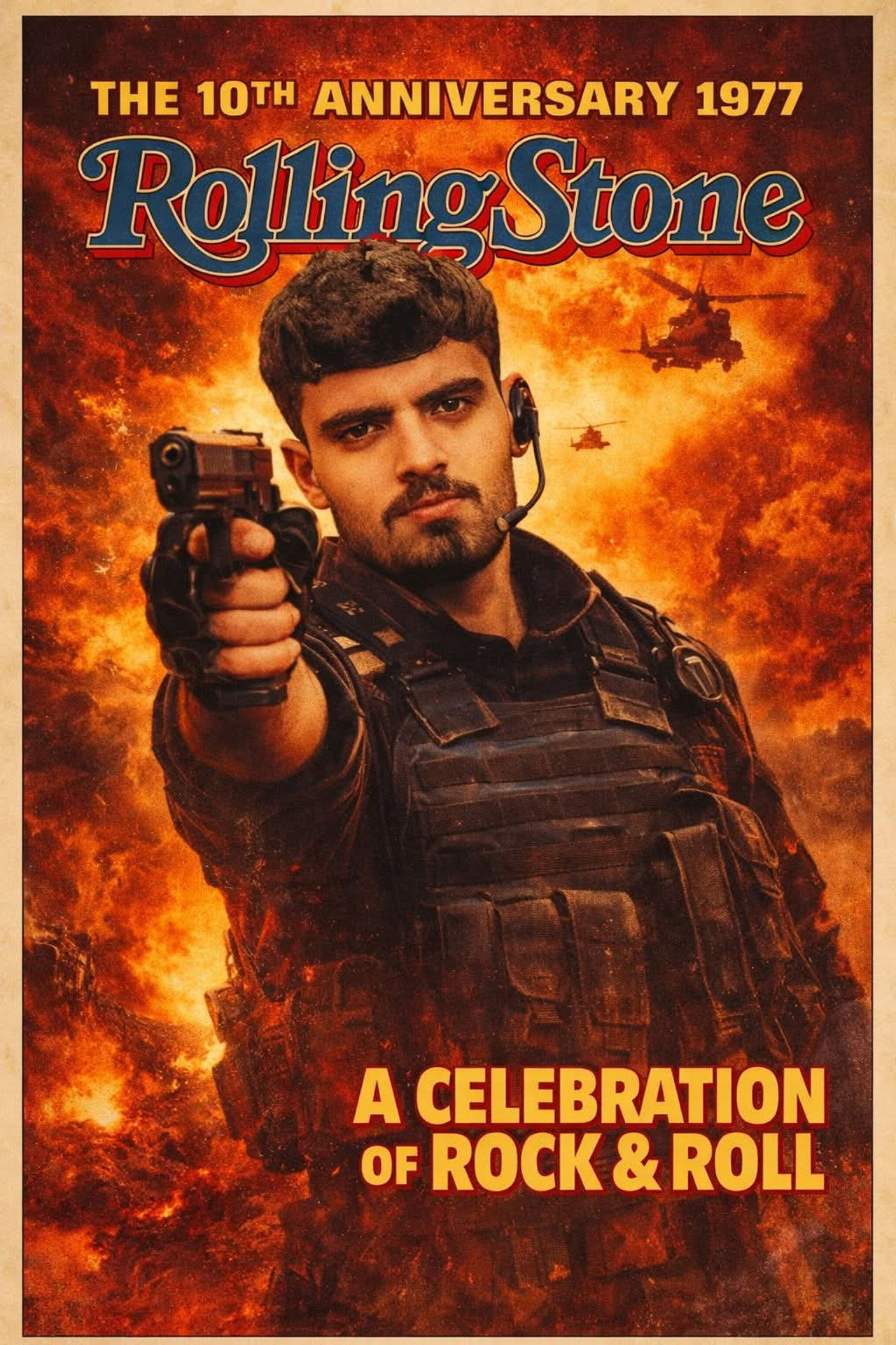 Pôster de Rolling Stone Magazine: The 10th Anniversary