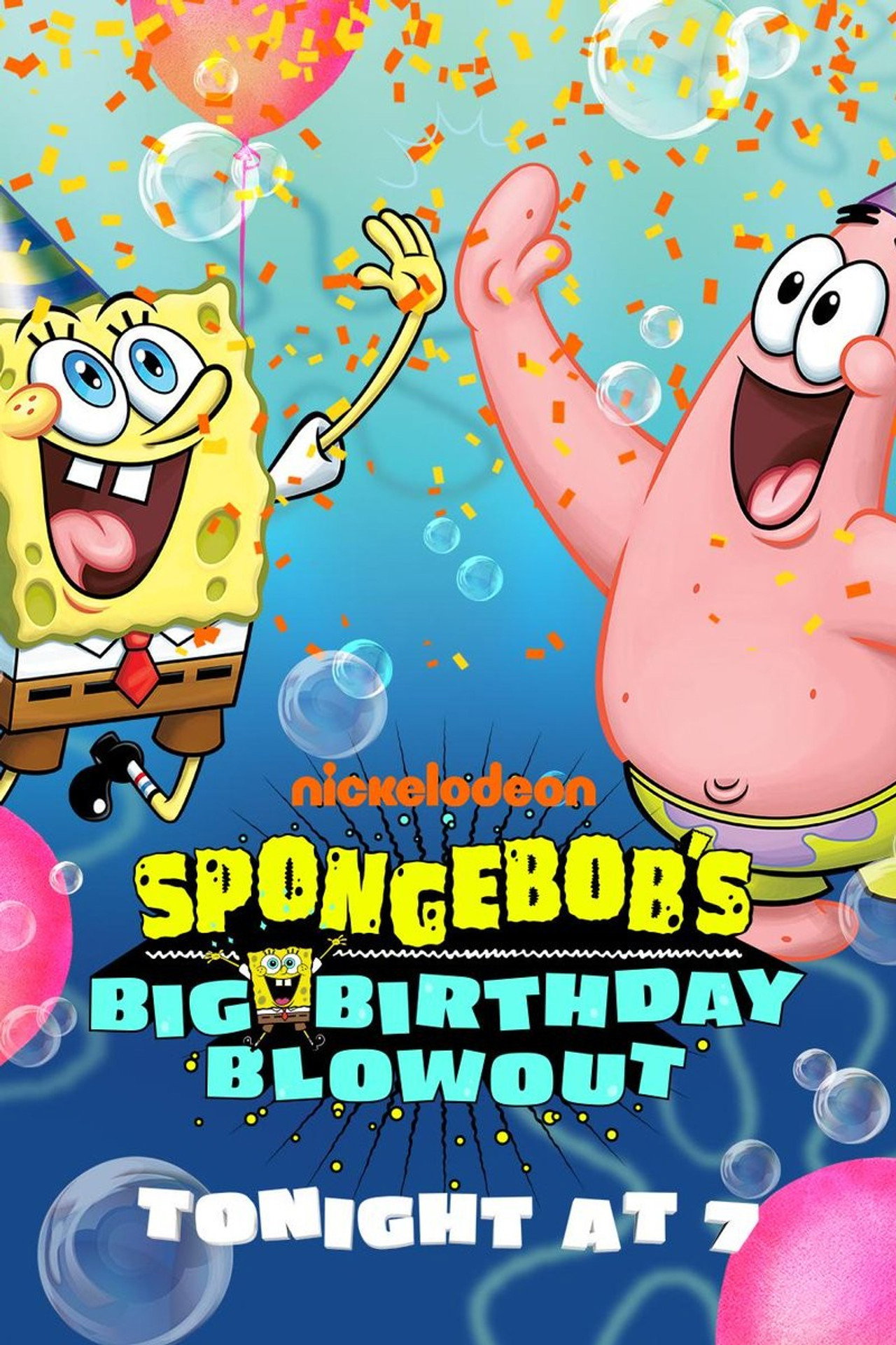 Pôster de SpongeBob’s Big Birthday Blowout