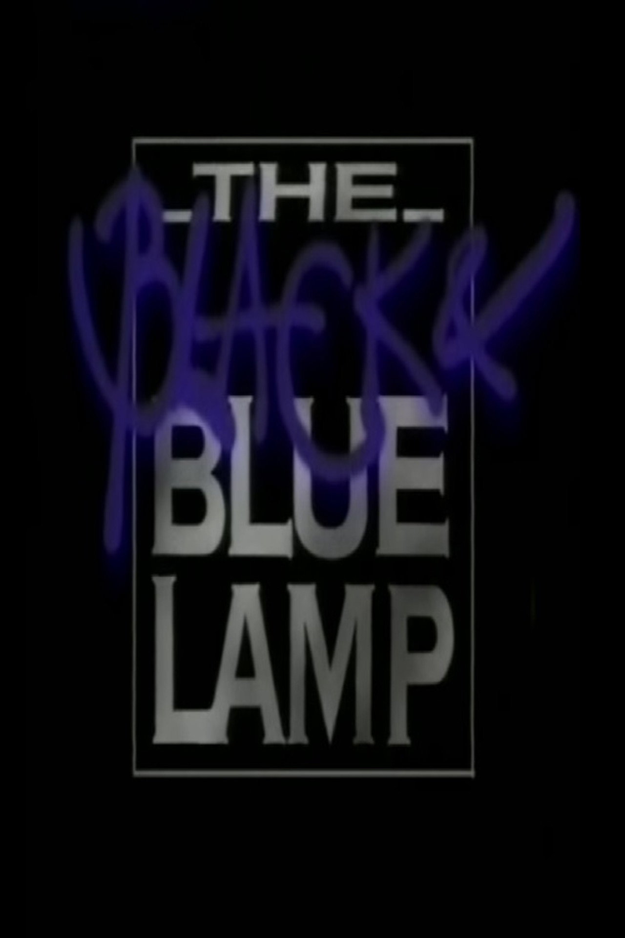 Pôster de The Black and Blue Lamp