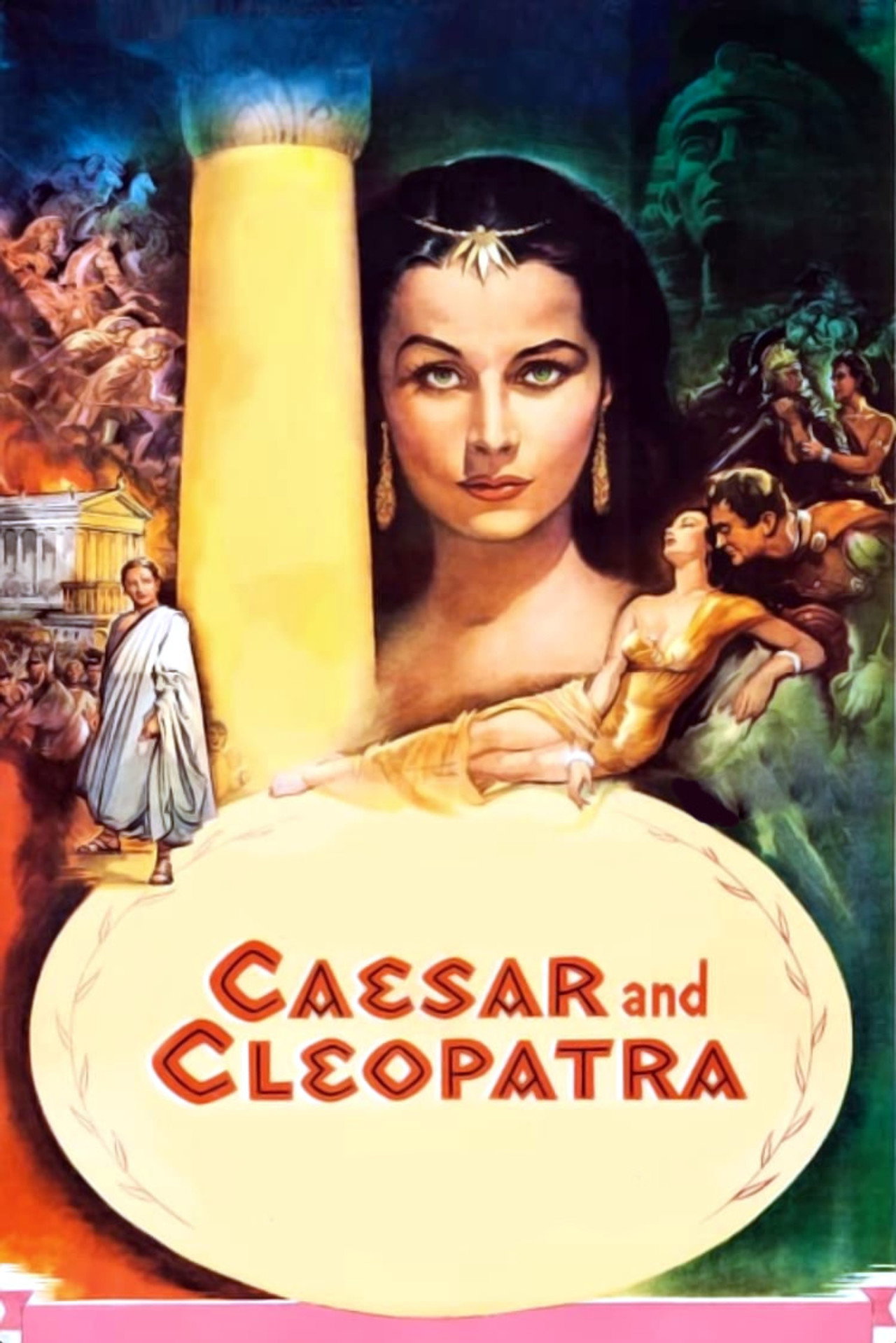 Pôster de César e Cleópatra