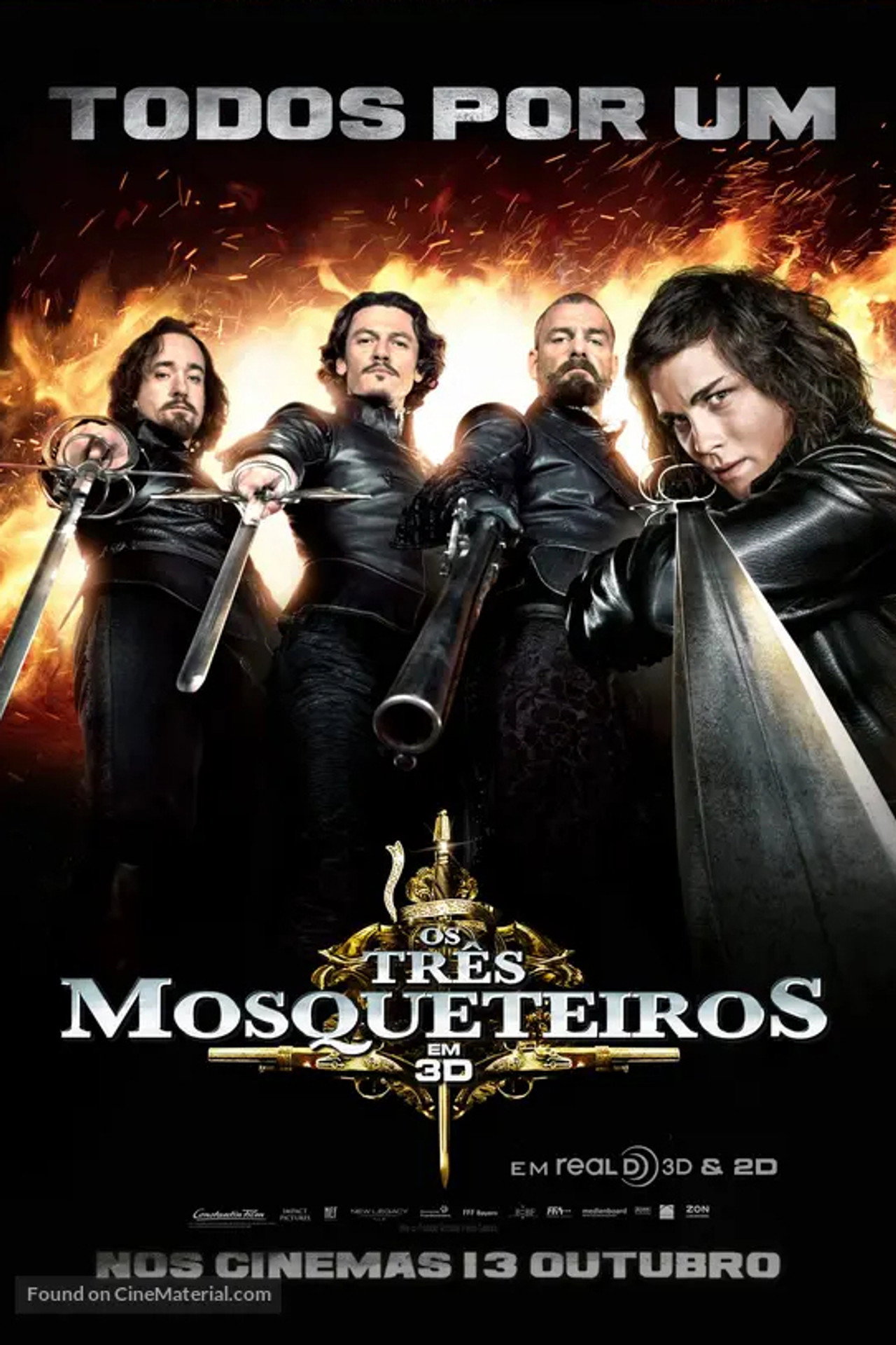 Pôster de Os Três Mosqueteiros
