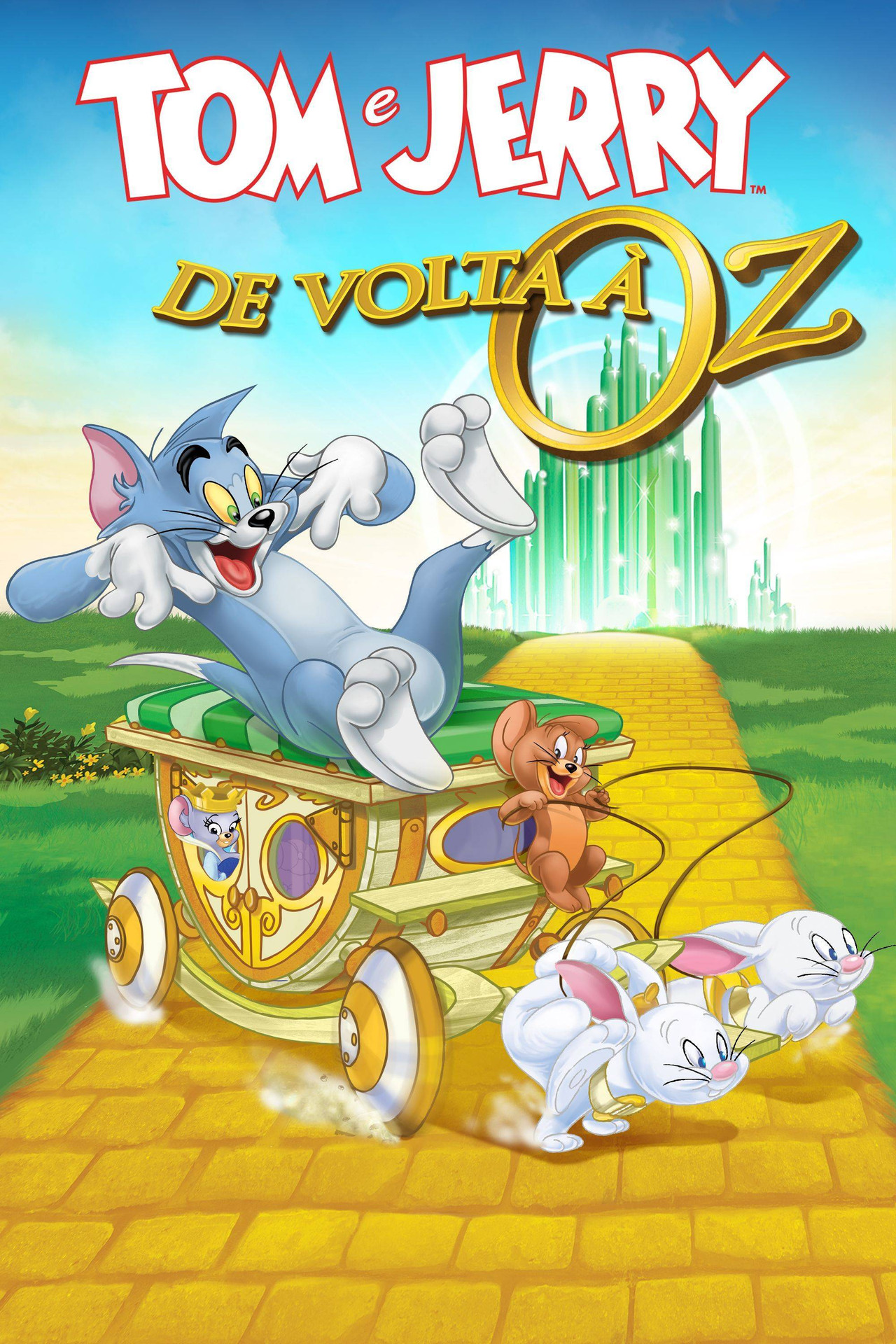 Pôster de Tom & Jerry: De Volta À Oz