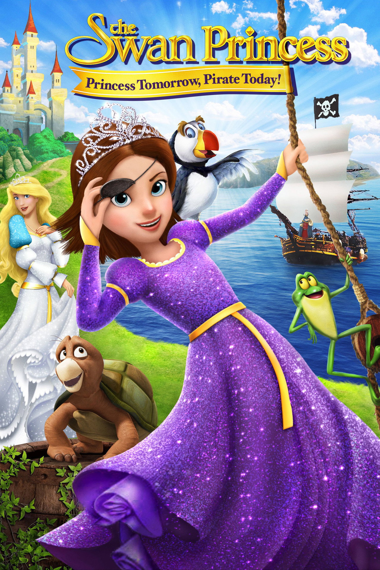 Pôster de The Swan Princess: Princess Tomorrow, Pirate Today!