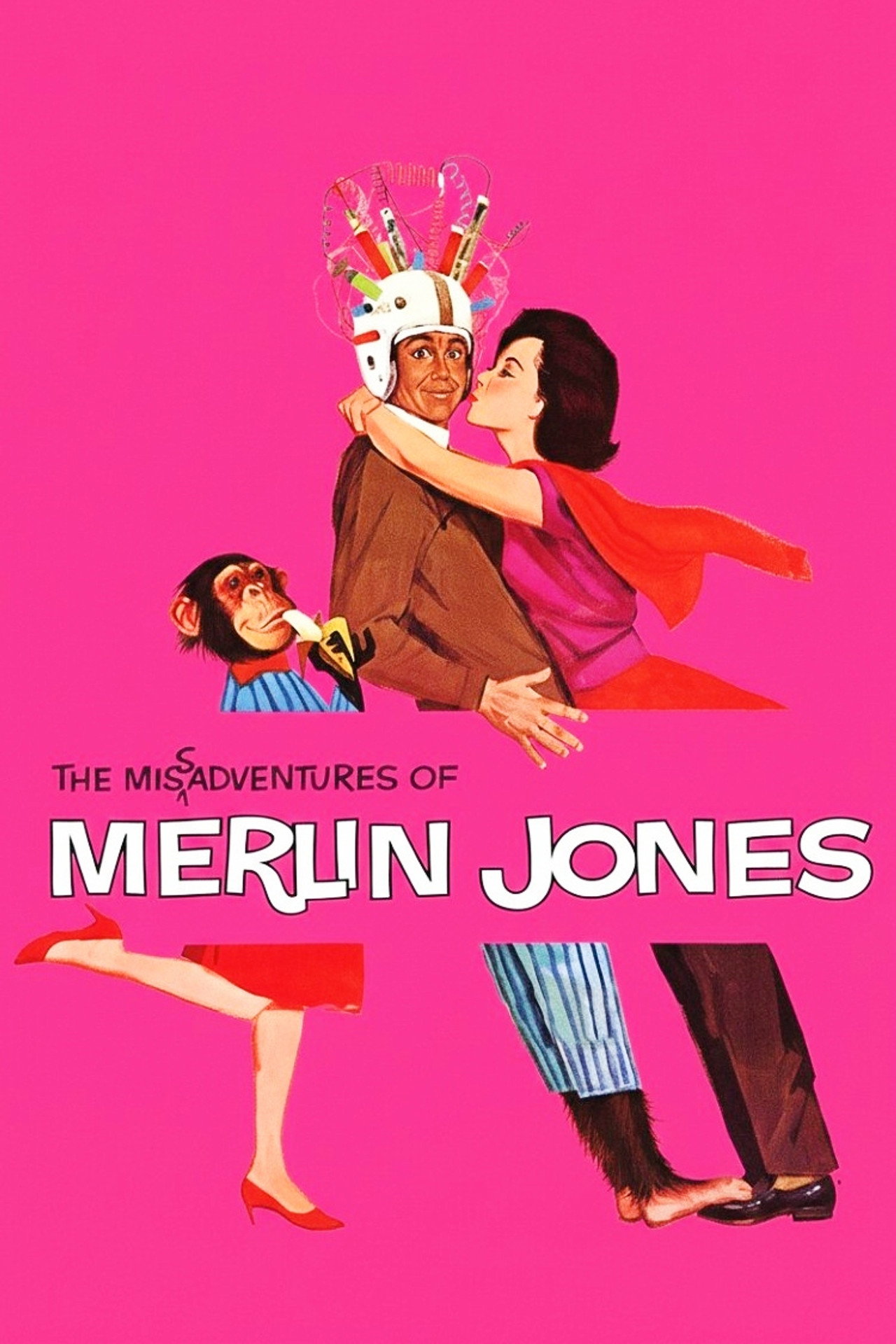 Pôster de The Misadventures of Merlin Jones