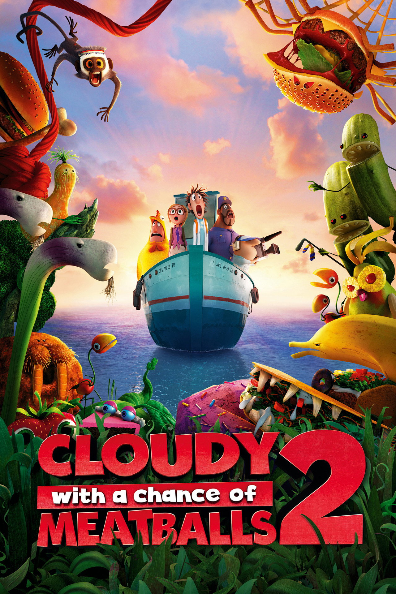 Pôster de Cloudy with a Chance of Meatballs 2