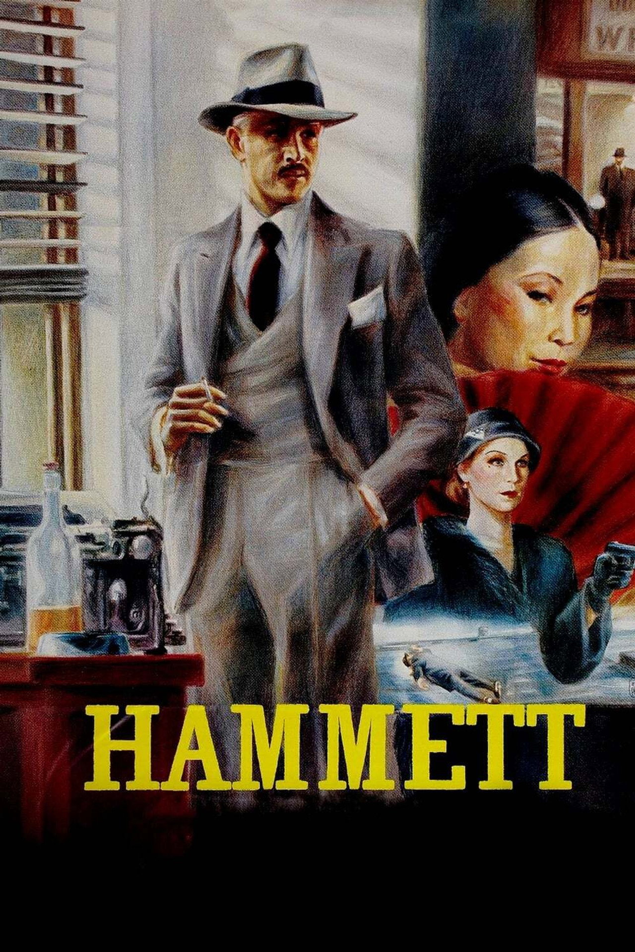 Pôster de Hammett: Mistério em Chinatown