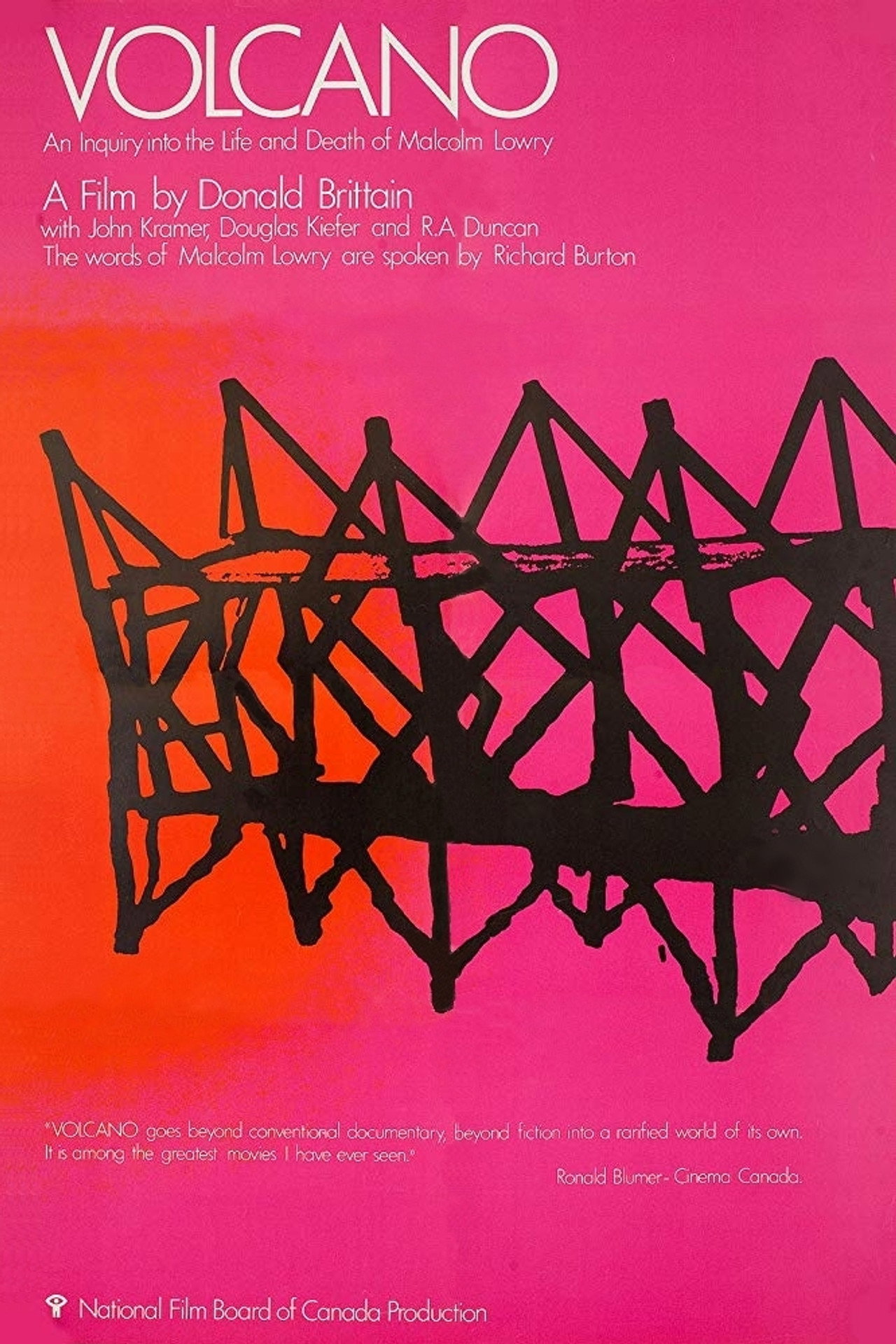 Pôster de Volcano: An Inquiry into the Life and Death of Malcolm Lowry