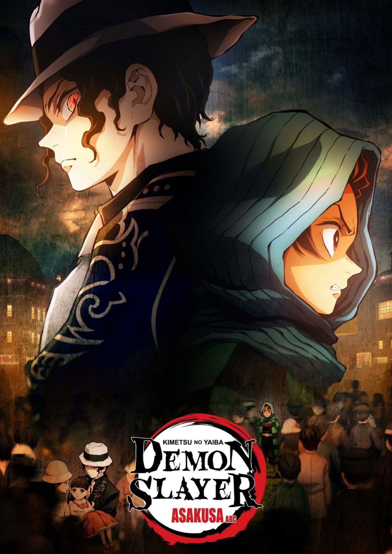 Pôster de Demon Slayer: Kimetsu no Yaiba - Arco Asakusa