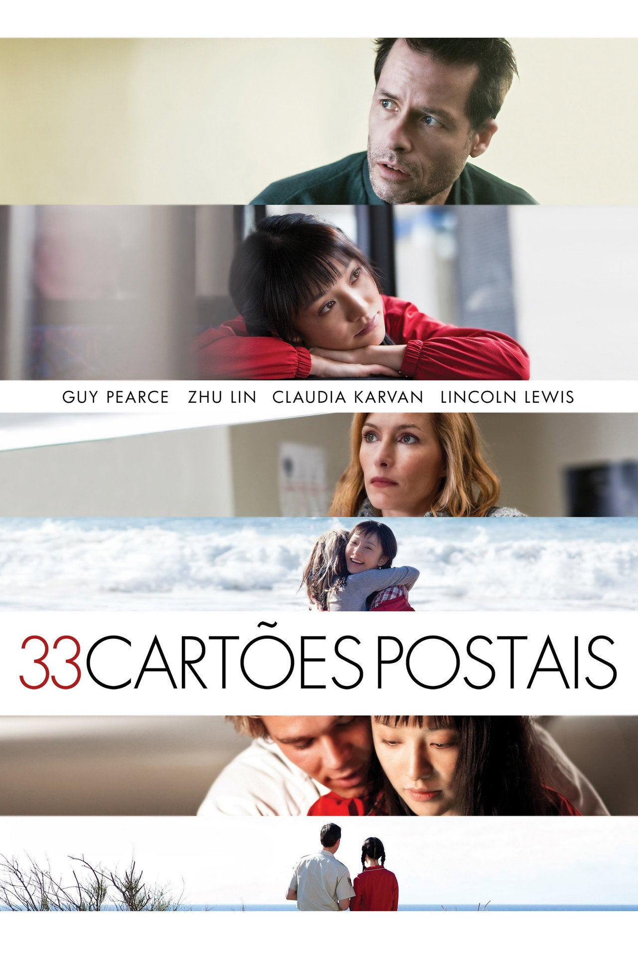 Pôster de 33 Cartões Postais